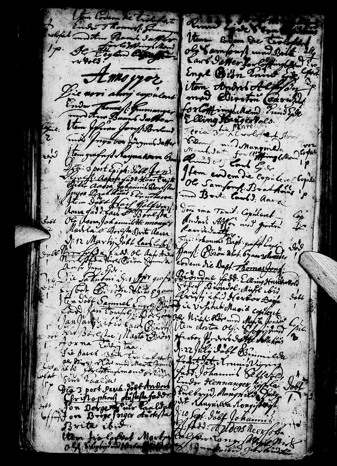 Os sokneprestembete, AV/SAB-A-99929: Parish register (official) no. A 3, 1669-1760, p. 29