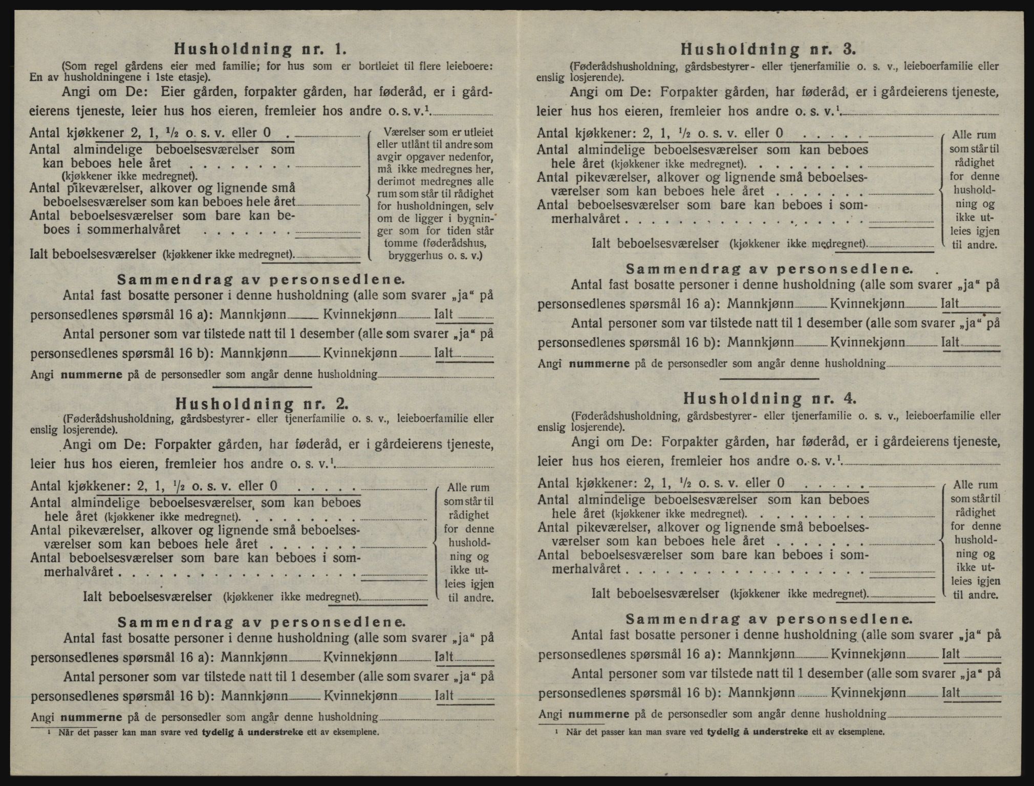 SAO, 1920 census for Idd, 1920, p. 1599