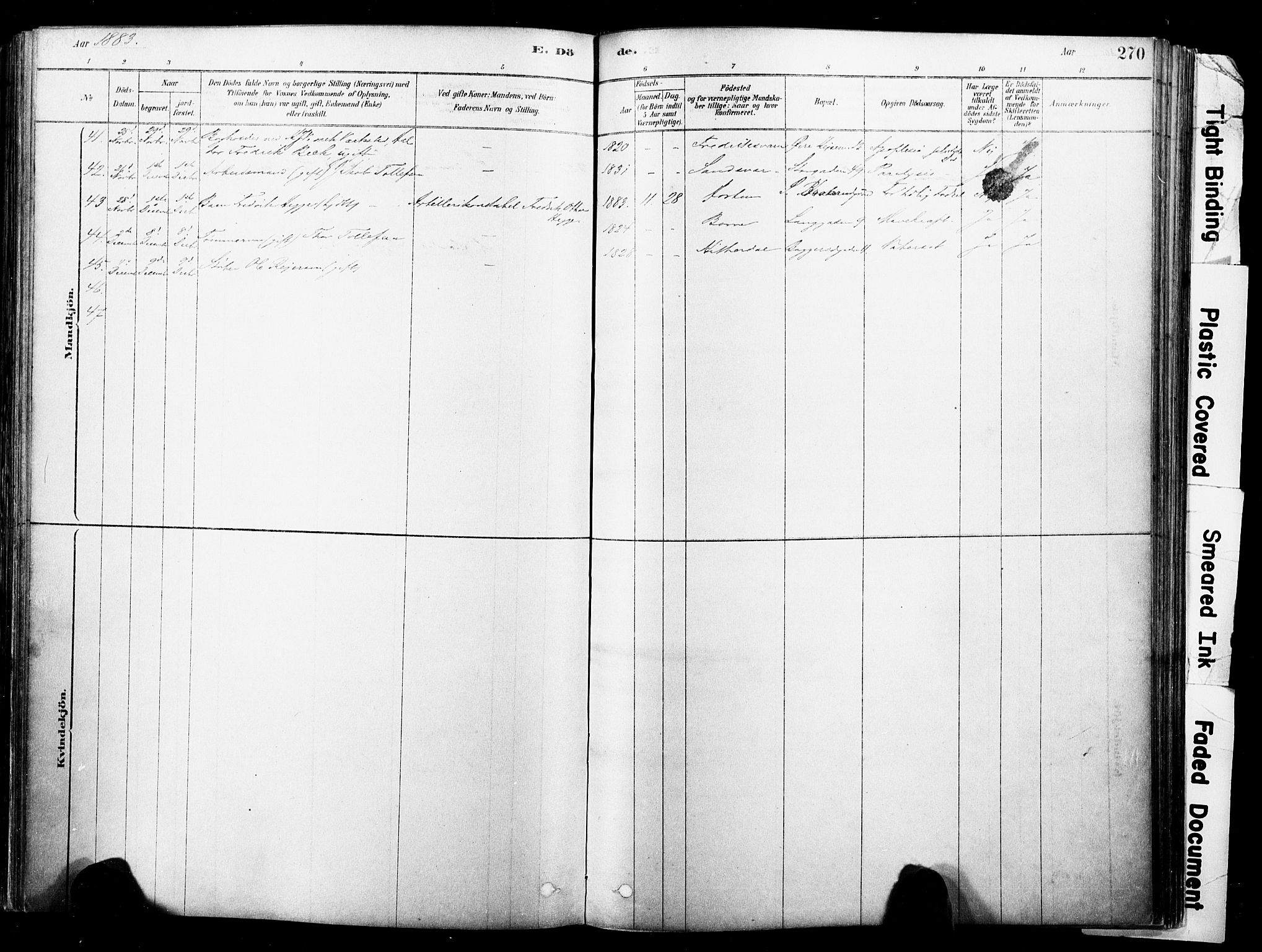 Horten kirkebøker, AV/SAKO-A-348/F/Fa/L0003: Parish register (official) no. 3, 1878-1887, p. 270