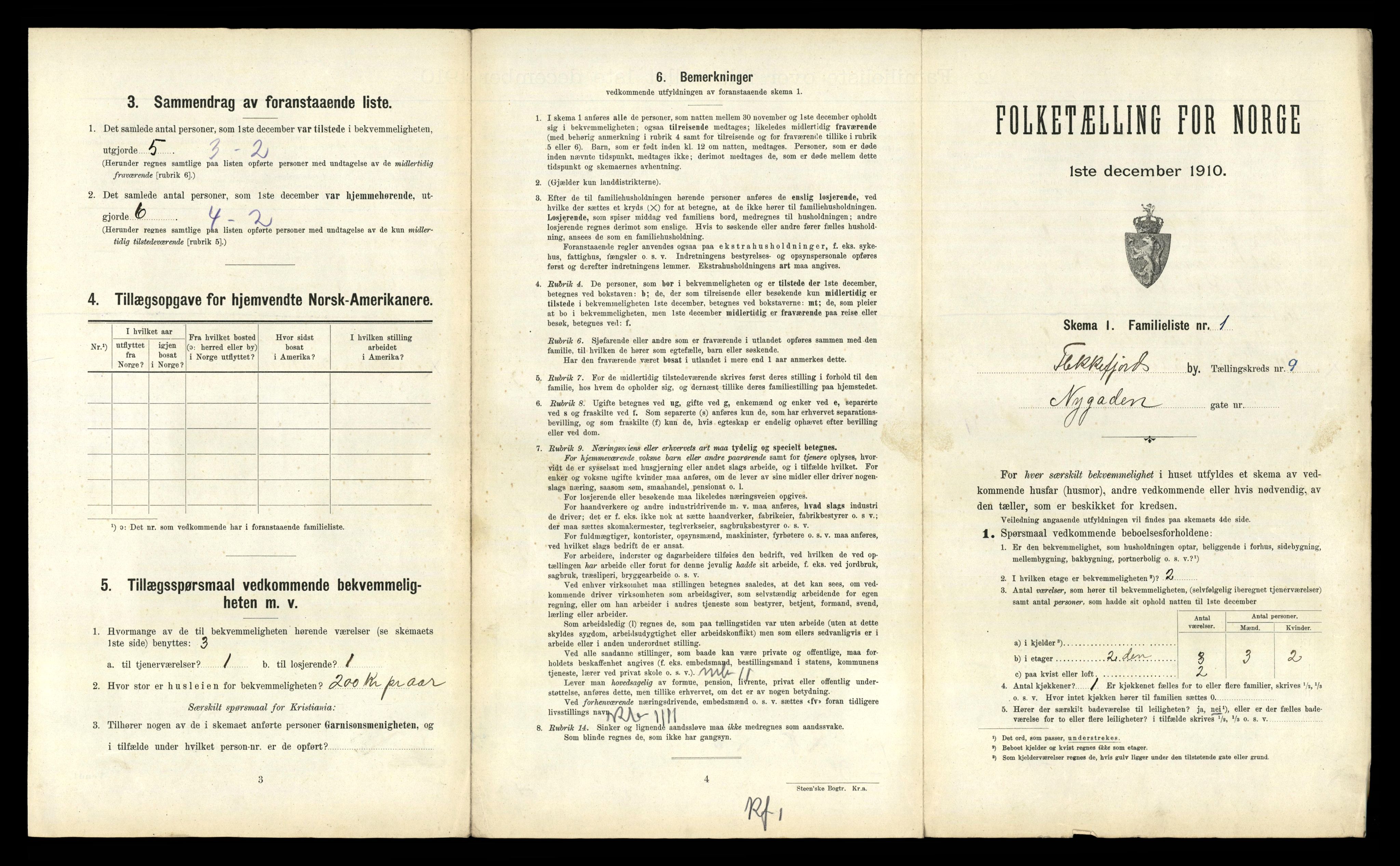 RA, 1910 census for Flekkefjord, 1910, p. 812