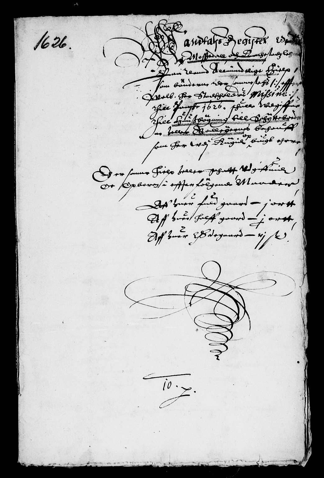 Rentekammeret inntil 1814, Reviderte regnskaper, Lensregnskaper, AV/RA-EA-5023/R/Rb/Rba/L0076: Akershus len, 1626-1627