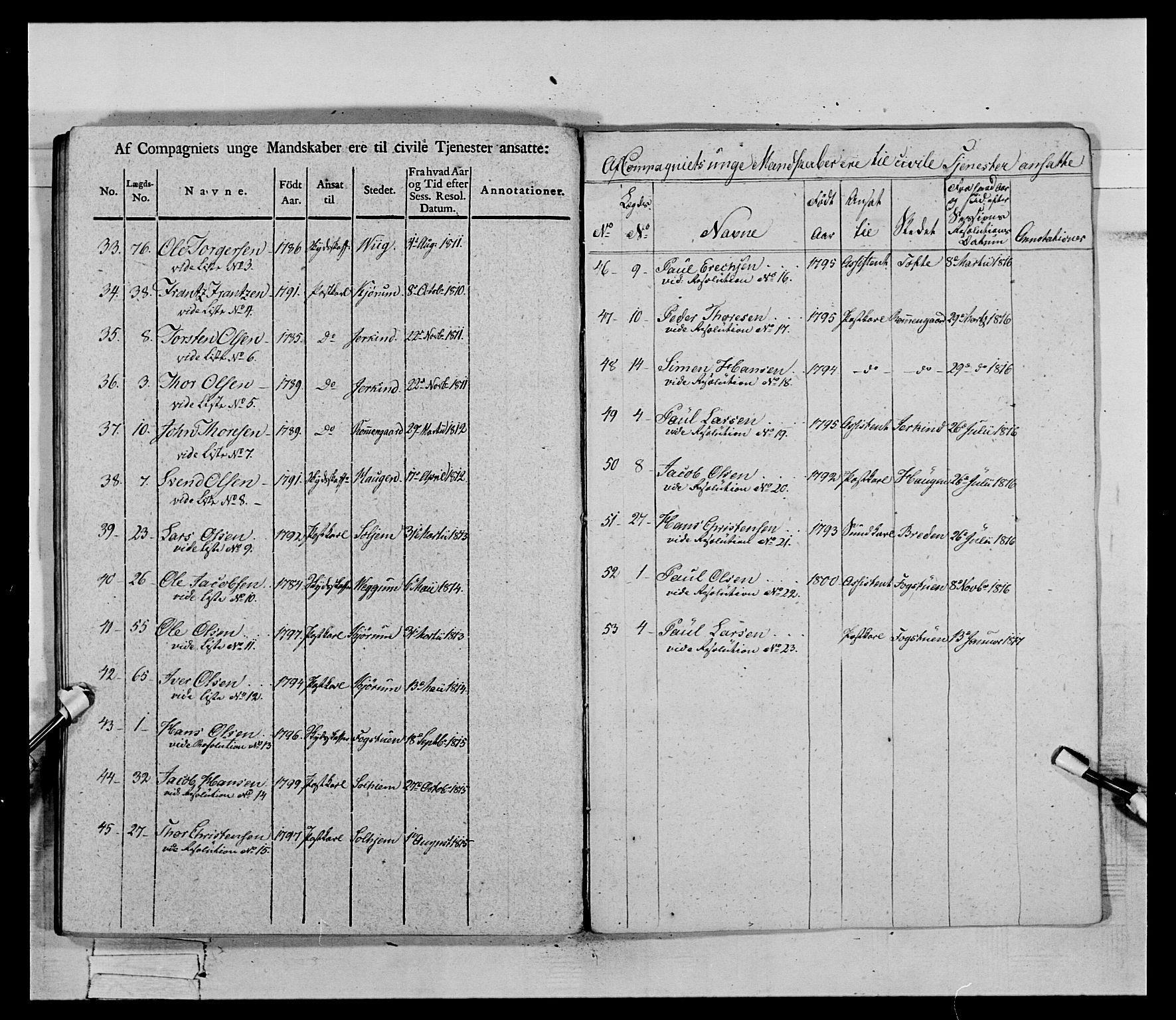 Generalitets- og kommissariatskollegiet, Det kongelige norske kommissariatskollegium, AV/RA-EA-5420/E/Eh/L0069: Opplandske gevorbne infanteriregiment, 1810-1818, p. 468