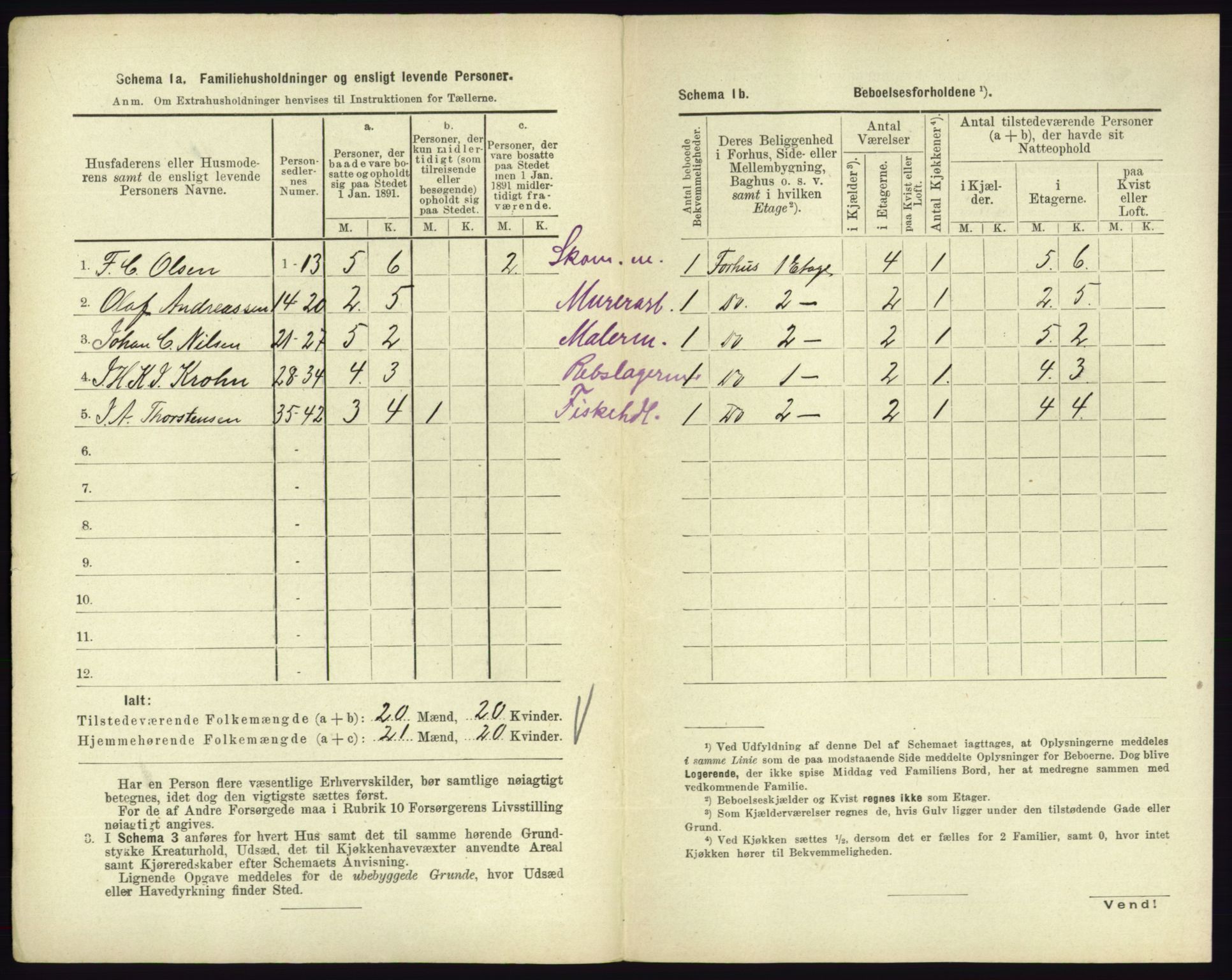 RA, 1891 census for 0705 Tønsberg, 1891, p. 161