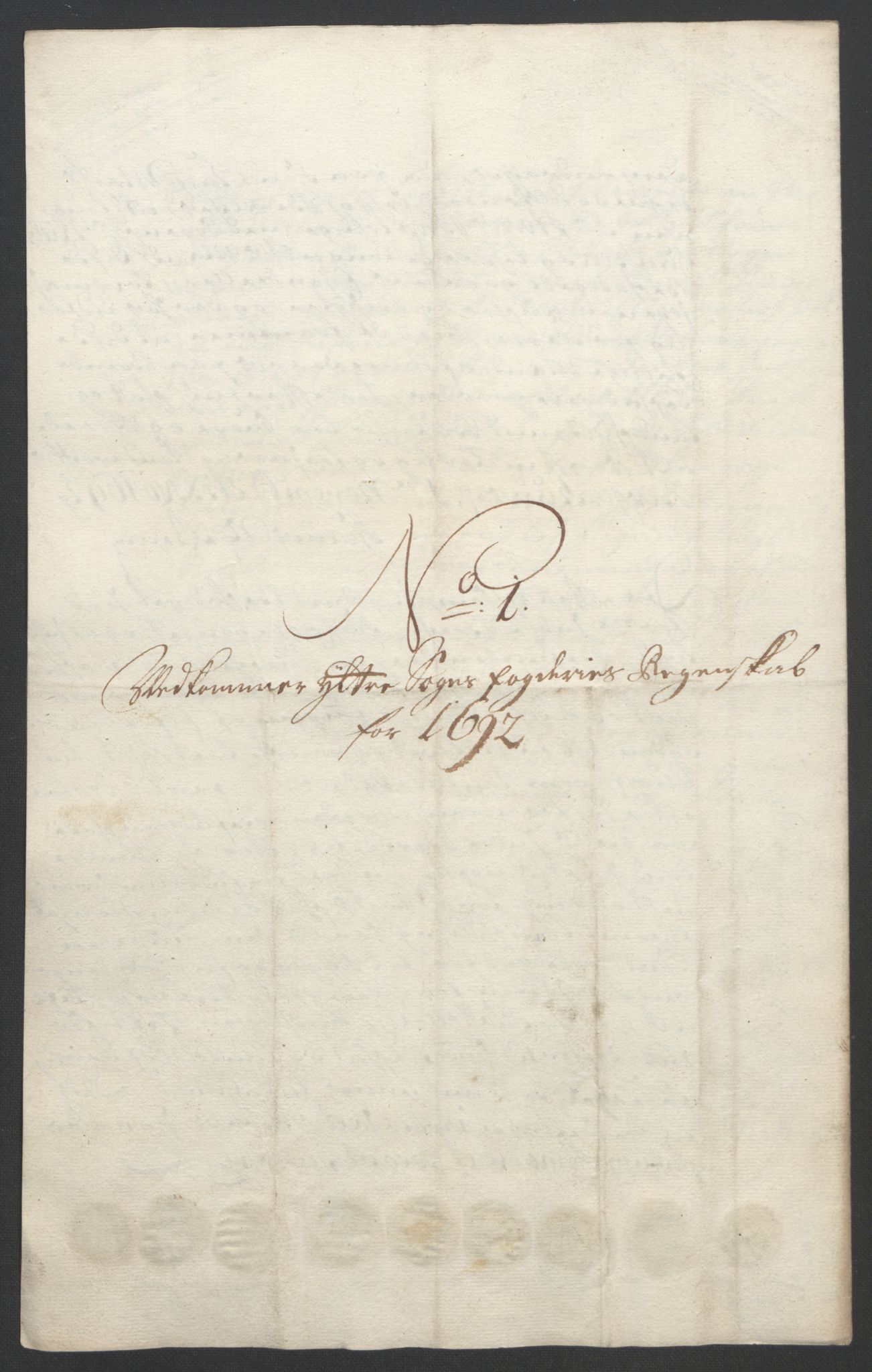 Rentekammeret inntil 1814, Reviderte regnskaper, Fogderegnskap, AV/RA-EA-4092/R52/L3306: Fogderegnskap Sogn, 1691-1692, p. 379