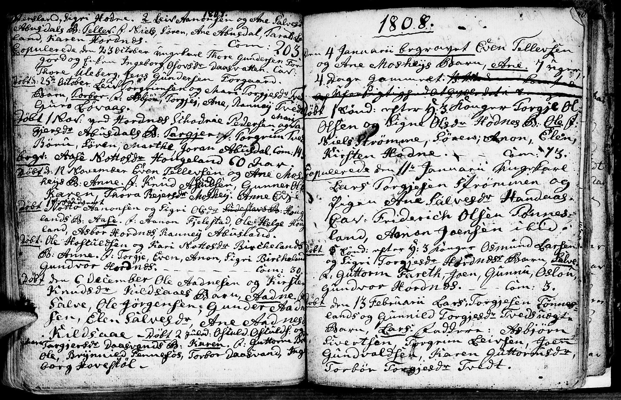 Evje sokneprestkontor, SAK/1111-0008/F/Fa/Fab/L0002: Parish register (official) no. A 2, 1765-1816, p. 111
