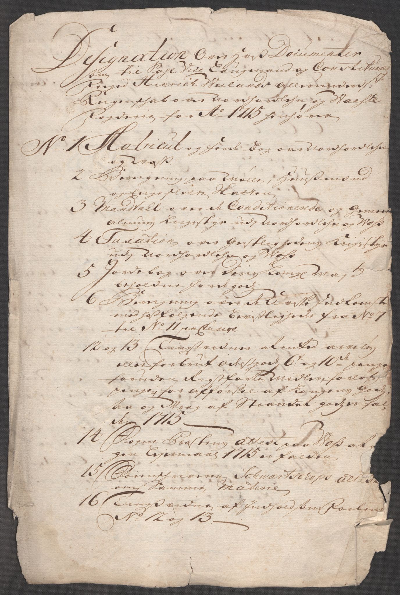 Rentekammeret inntil 1814, Reviderte regnskaper, Fogderegnskap, RA/EA-4092/R51/L3198: Fogderegnskap Nordhordland og Voss, 1715, p. 23