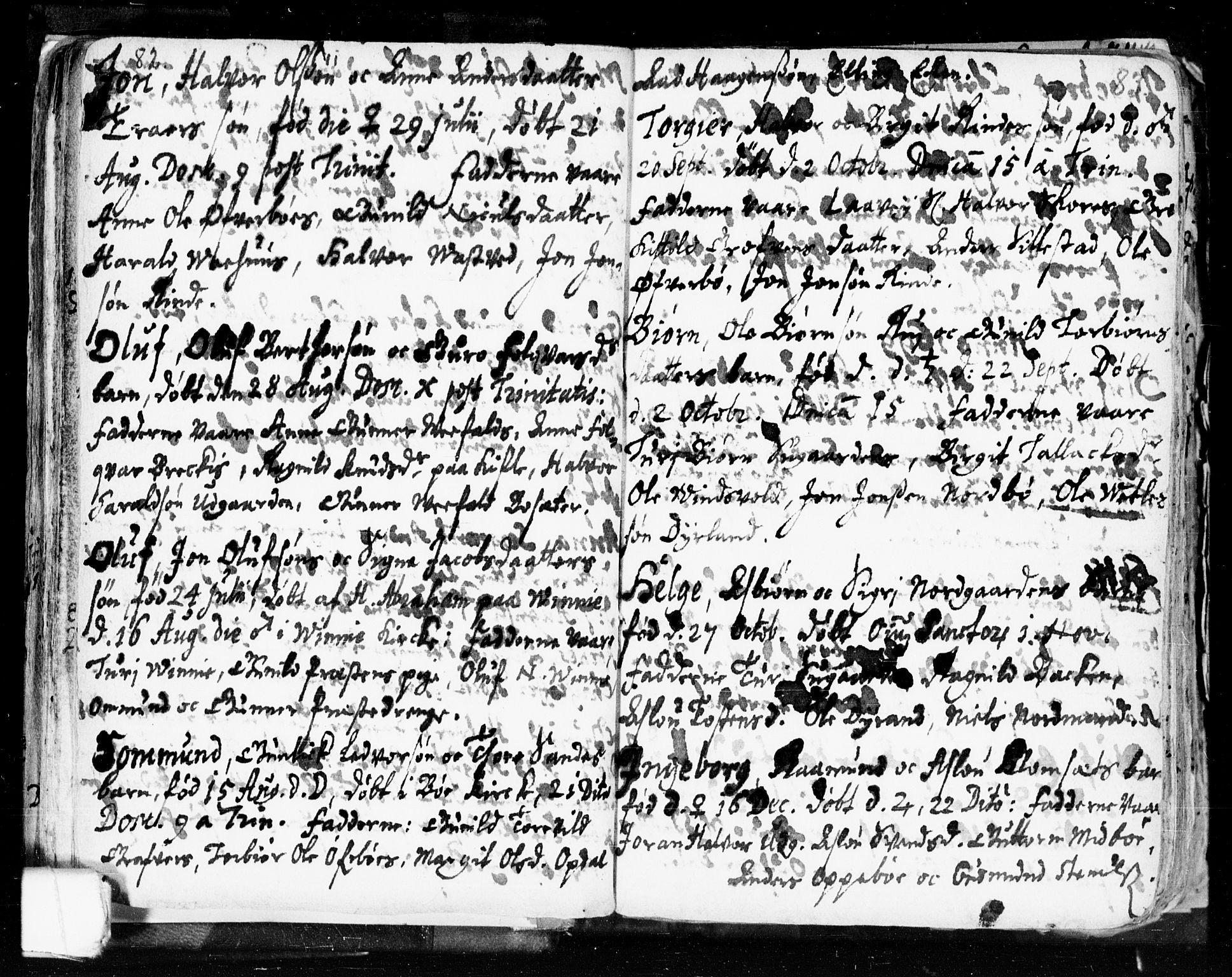Seljord kirkebøker, SAKO/A-20/F/Fa/L0002: Parish register (official) no. I 2, 1689-1713, p. 82-83