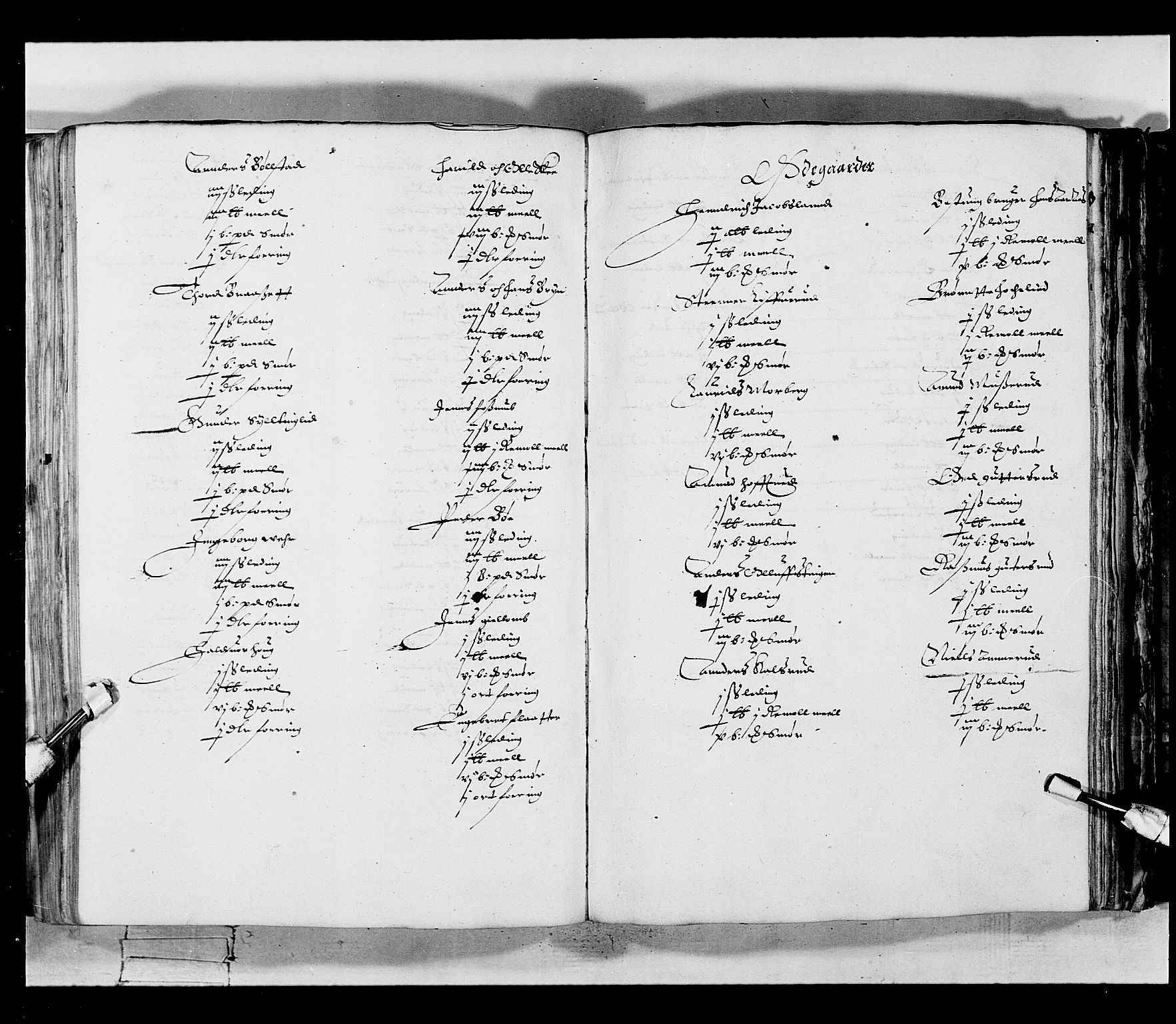 Stattholderembetet 1572-1771, AV/RA-EA-2870/Ek/L0019/0001: Jordebøker 1633-1658 / Jordebøker for Akershus len, 1642, p. 106