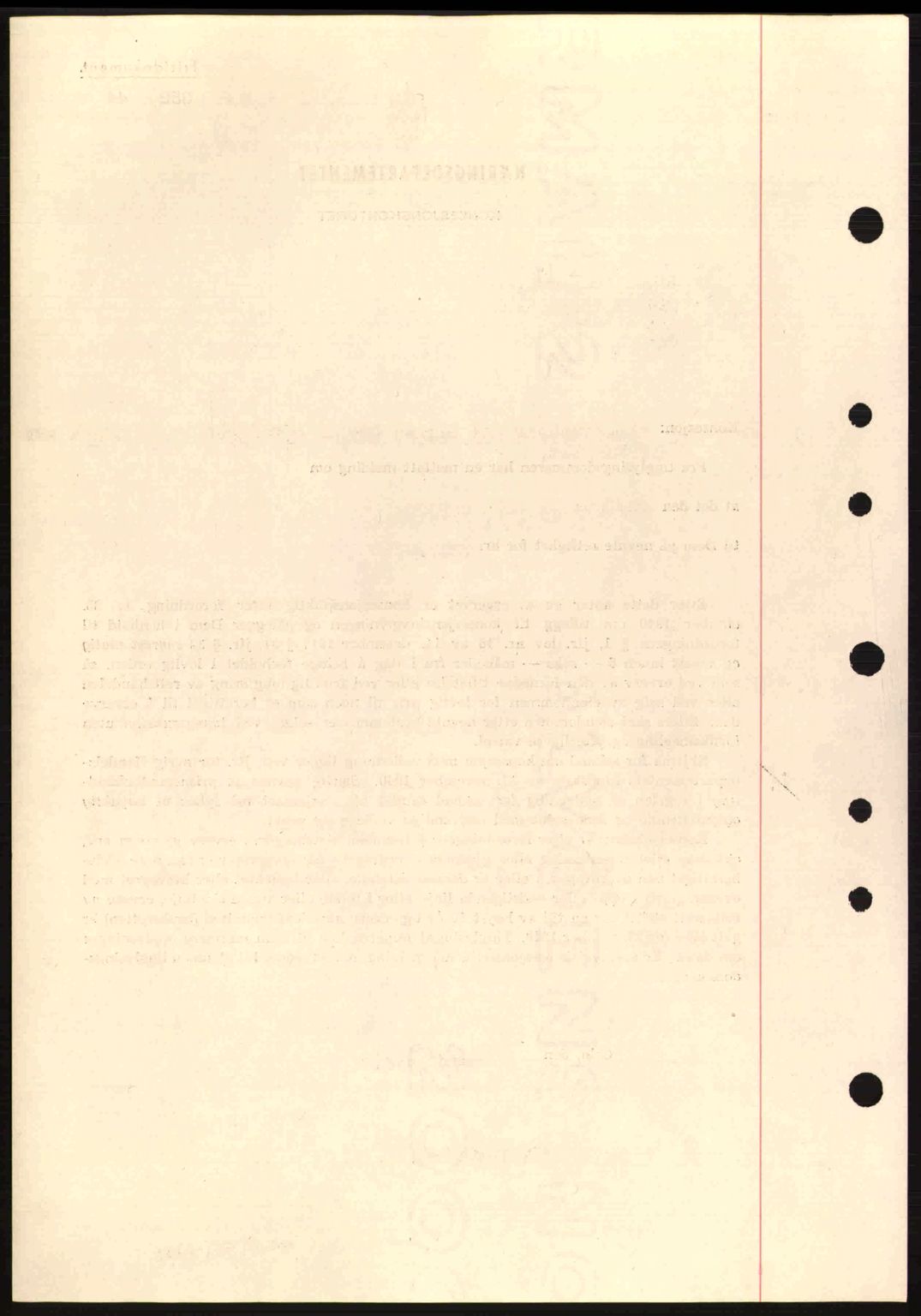 Nordre Sunnmøre sorenskriveri, SAT/A-0006/1/2/2C/2Ca: Mortgage book no. B6-14 a, 1942-1945, Diary no: : 352/1944