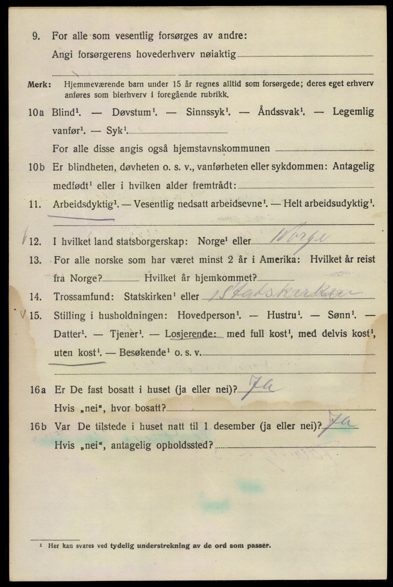 SAO, 1920 census for Kristiania, 1920, p. 659894