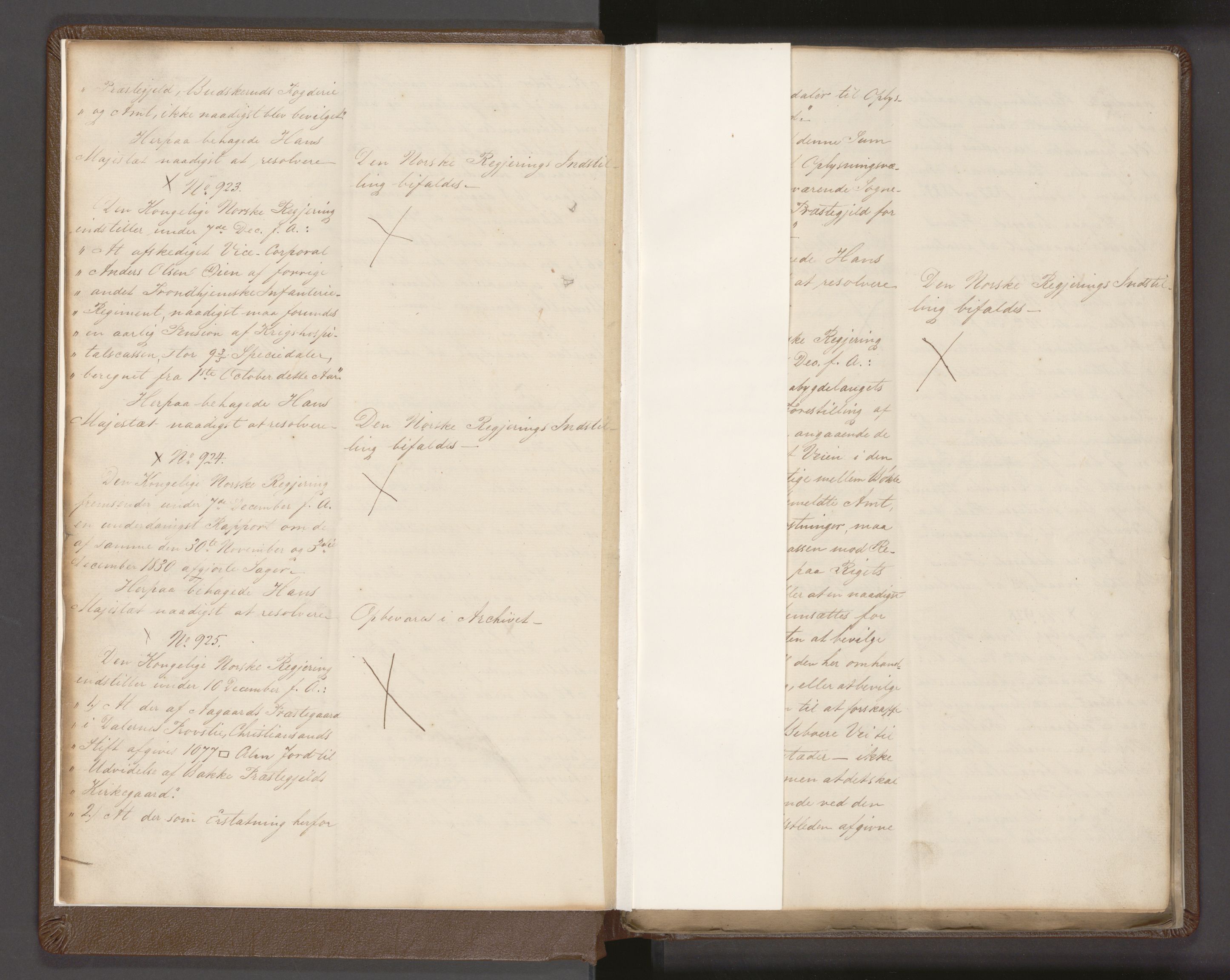 Statsrådssekretariatet, AV/RA-S-1001/A/Ab/L0032: Kgl. res. nr. 917-992 og 1-512, 1. halvår, 1831