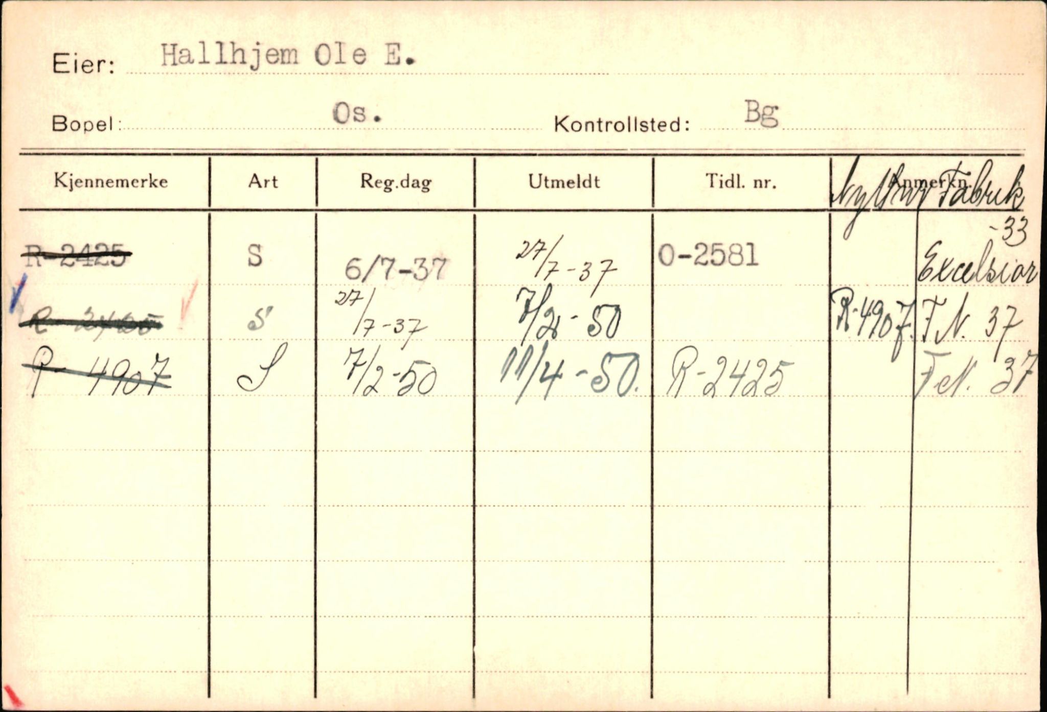 Statens vegvesen, Hordaland vegkontor, AV/SAB-A-5201/2/Ha/L0018: R-eierkort H, 1920-1971, p. 82