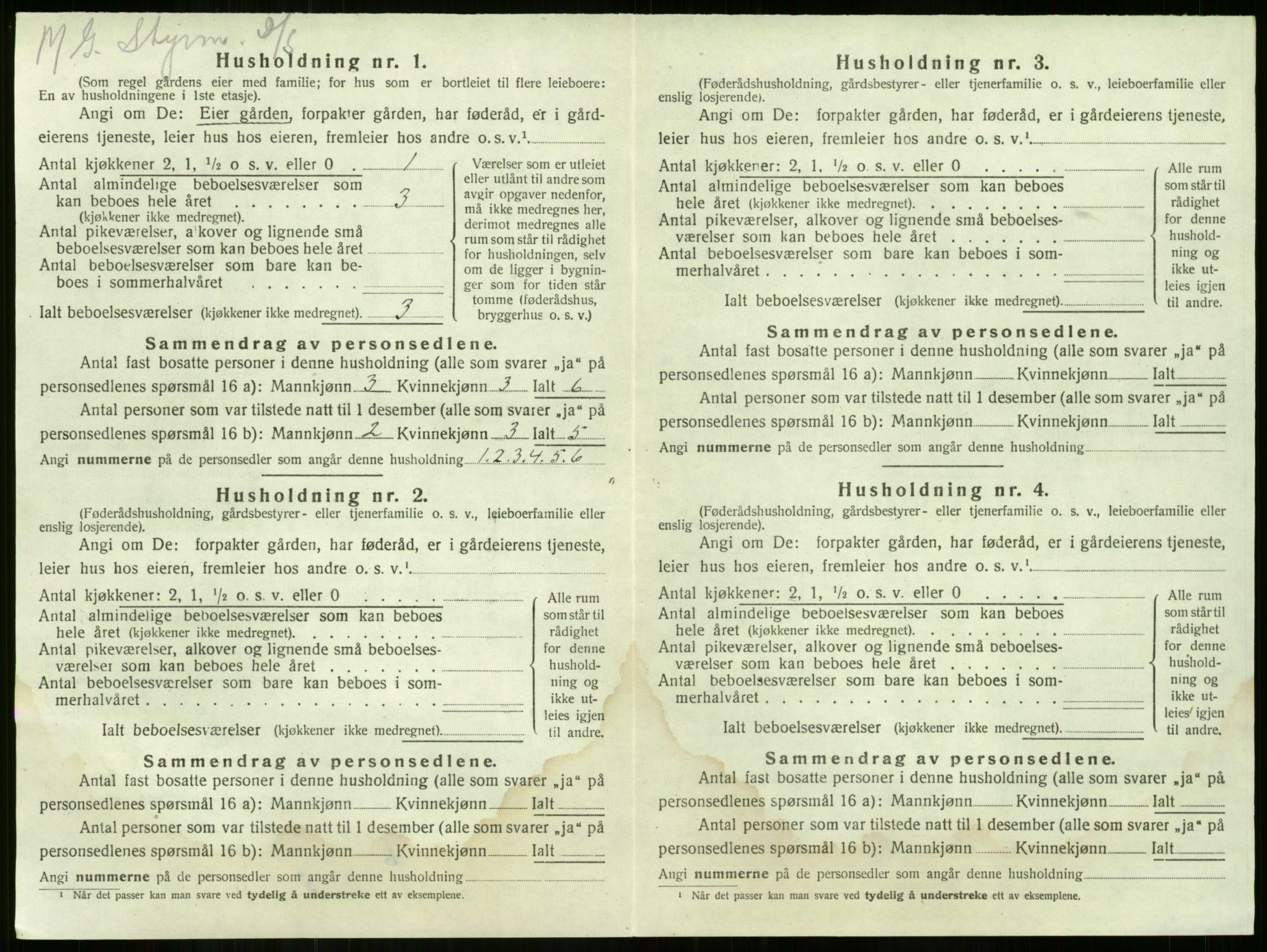 SAKO, 1920 census for Nøtterøy, 1920, p. 243