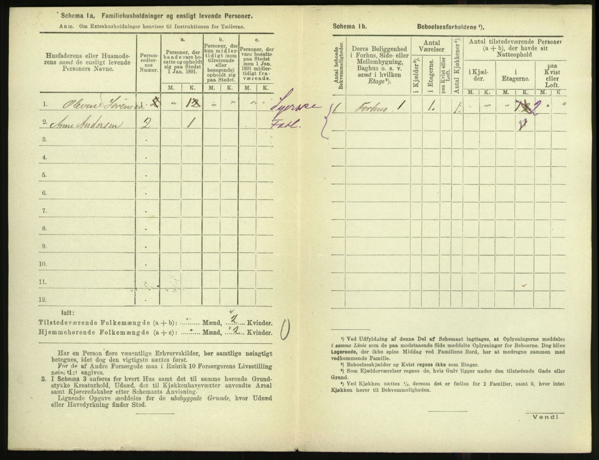 RA, 1891 census for 1002 Mandal, 1891, p. 1332