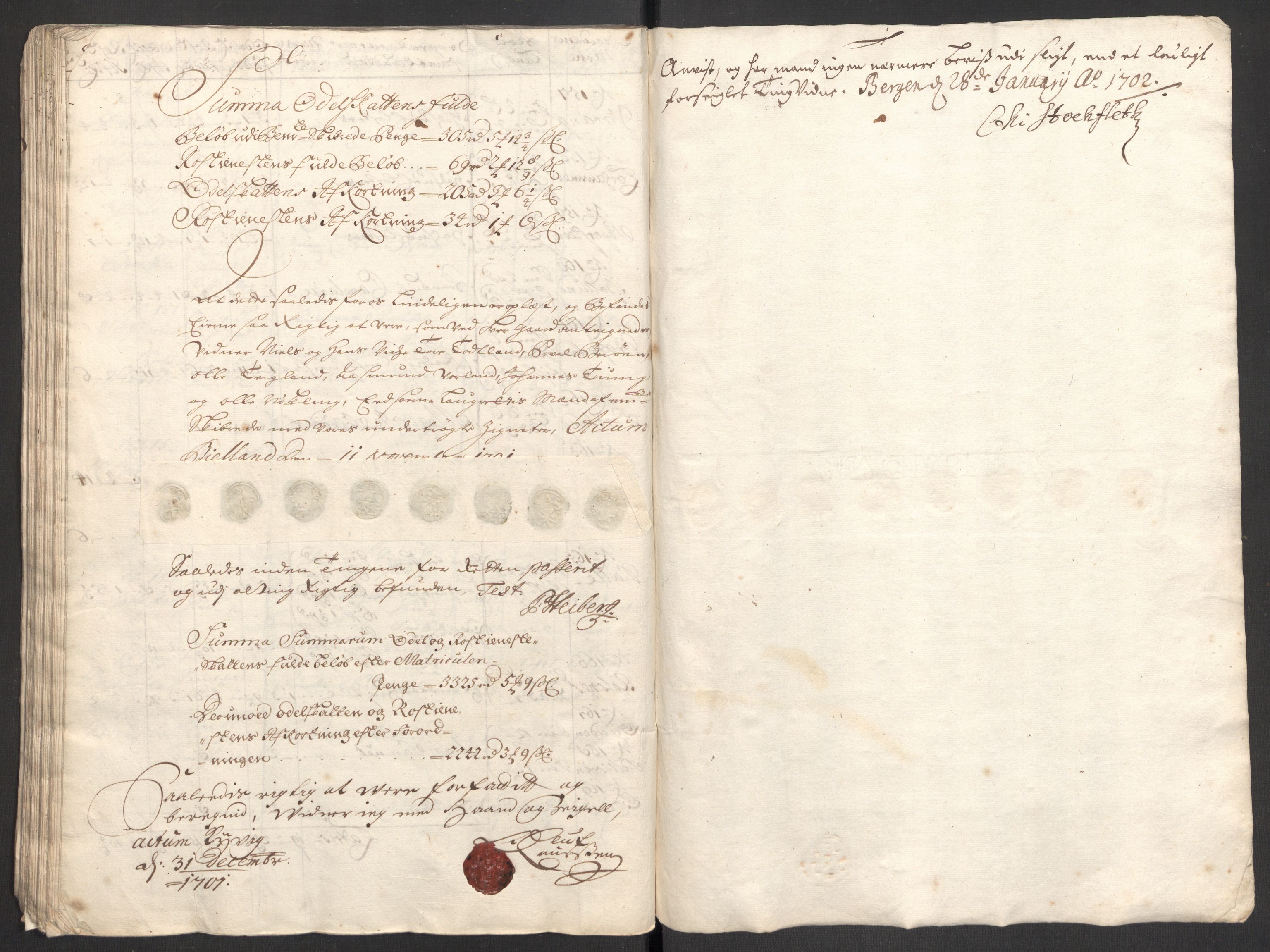 Rentekammeret inntil 1814, Reviderte regnskaper, Fogderegnskap, AV/RA-EA-4092/R48/L2979: Fogderegnskap Sunnhordland og Hardanger, 1700-1701, p. 406