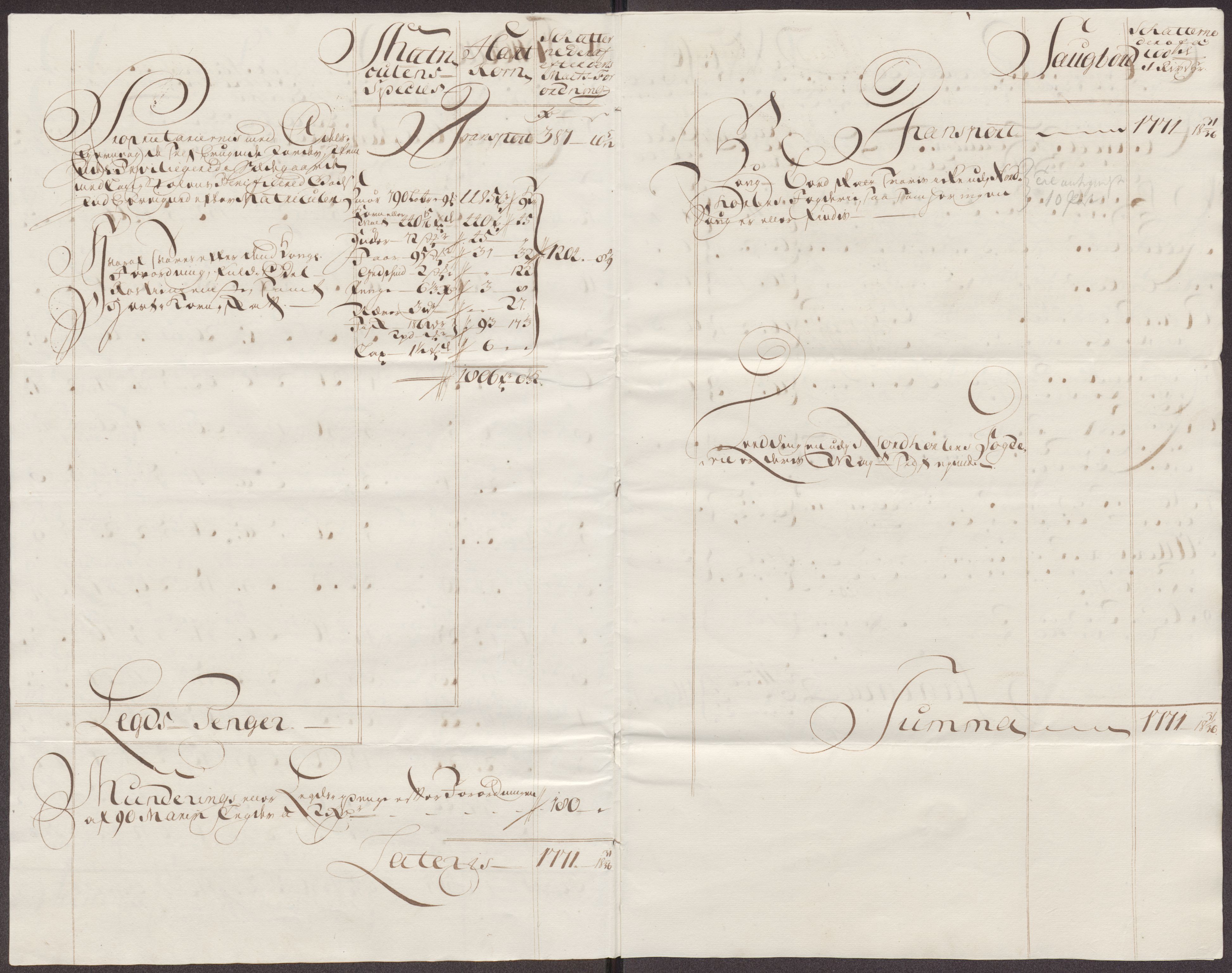 Rentekammeret inntil 1814, Reviderte regnskaper, Fogderegnskap, AV/RA-EA-4092/R51/L3195: Fogderegnskap Nordhordland og Voss, 1713, p. 176