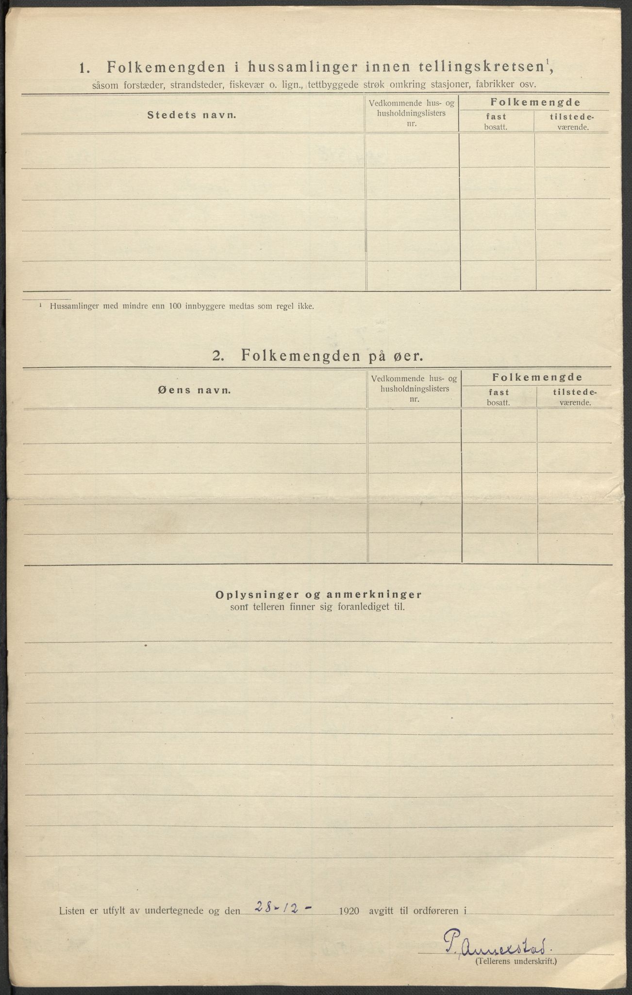 SAO, 1920 census for Onsøy, 1920, p. 25