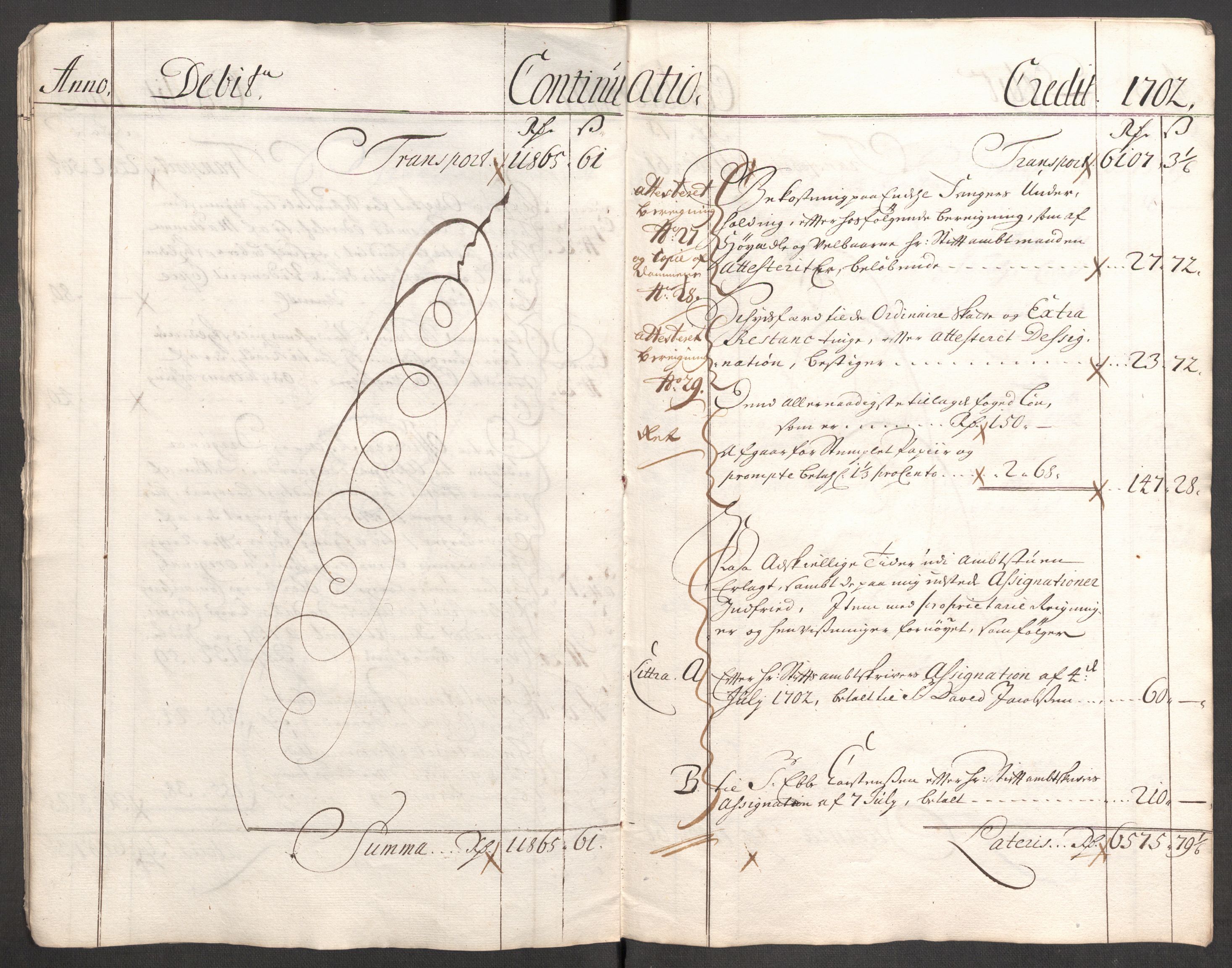 Rentekammeret inntil 1814, Reviderte regnskaper, Fogderegnskap, AV/RA-EA-4092/R62/L4193: Fogderegnskap Stjørdal og Verdal, 1701-1702, p. 241