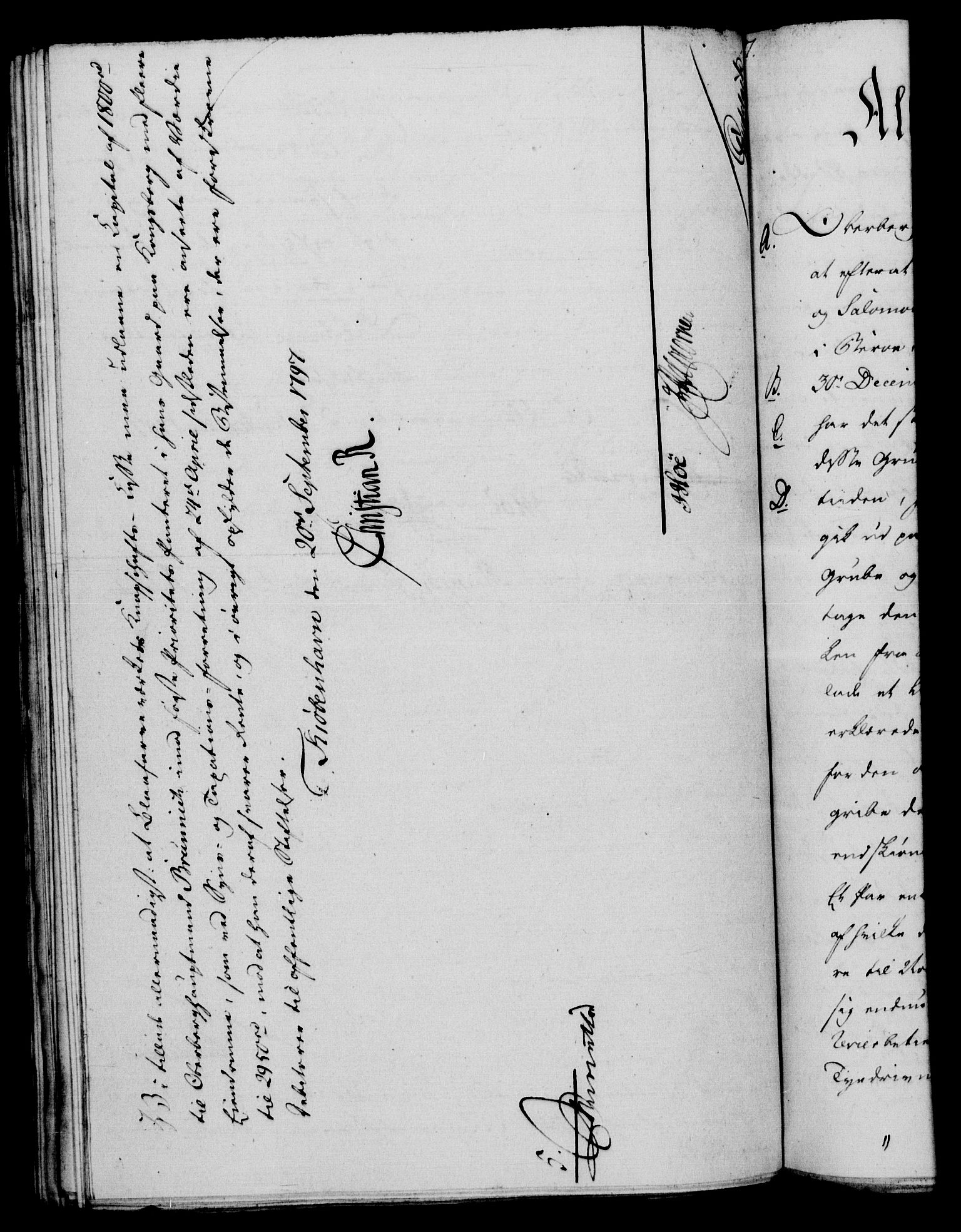 Rentekammeret, Renteskriverkontorene, AV/RA-EA-3115/M/Mf/Mfb/L0003: Relasjons- og resolusjonsprotokoll med register (merket RK 54.9), 1796-1798