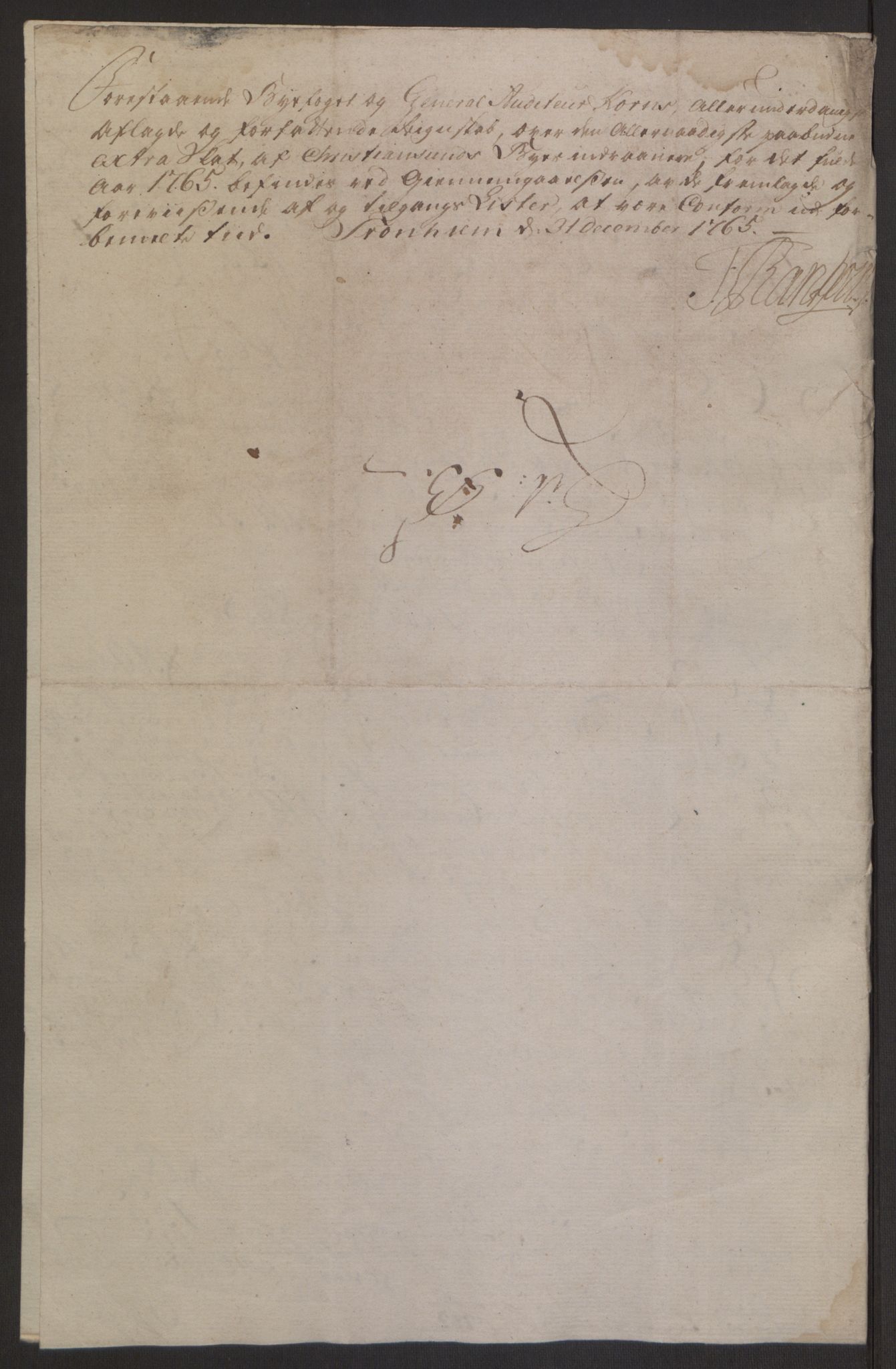 Rentekammeret inntil 1814, Reviderte regnskaper, Byregnskaper, AV/RA-EA-4066/R/Rr/L0495/0004: [R1] Kontribusjonsregnskap / Ekstraskatt, 1762-1772, p. 57