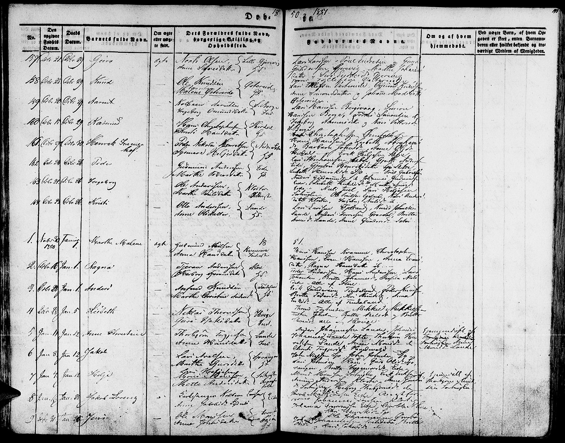 Fjelberg sokneprestembete, SAB/A-75201/H/Haa: Parish register (official) no. A 6, 1835-1851, p. 143
