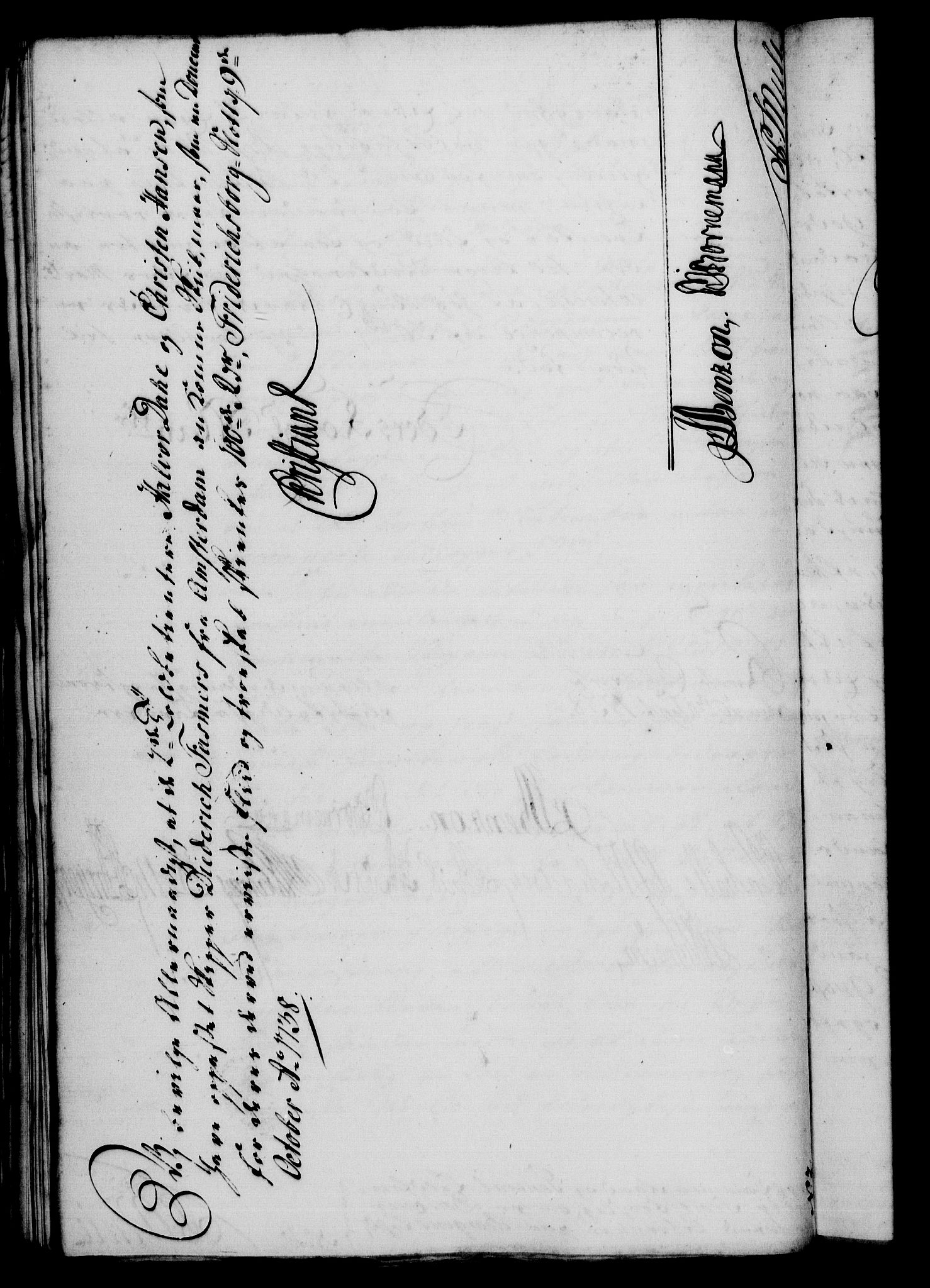 Rentekammeret, Kammerkanselliet, RA/EA-3111/G/Gf/Gfa/L0021: Norsk relasjons- og resolusjonsprotokoll (merket RK 52.21), 1738, p. 438