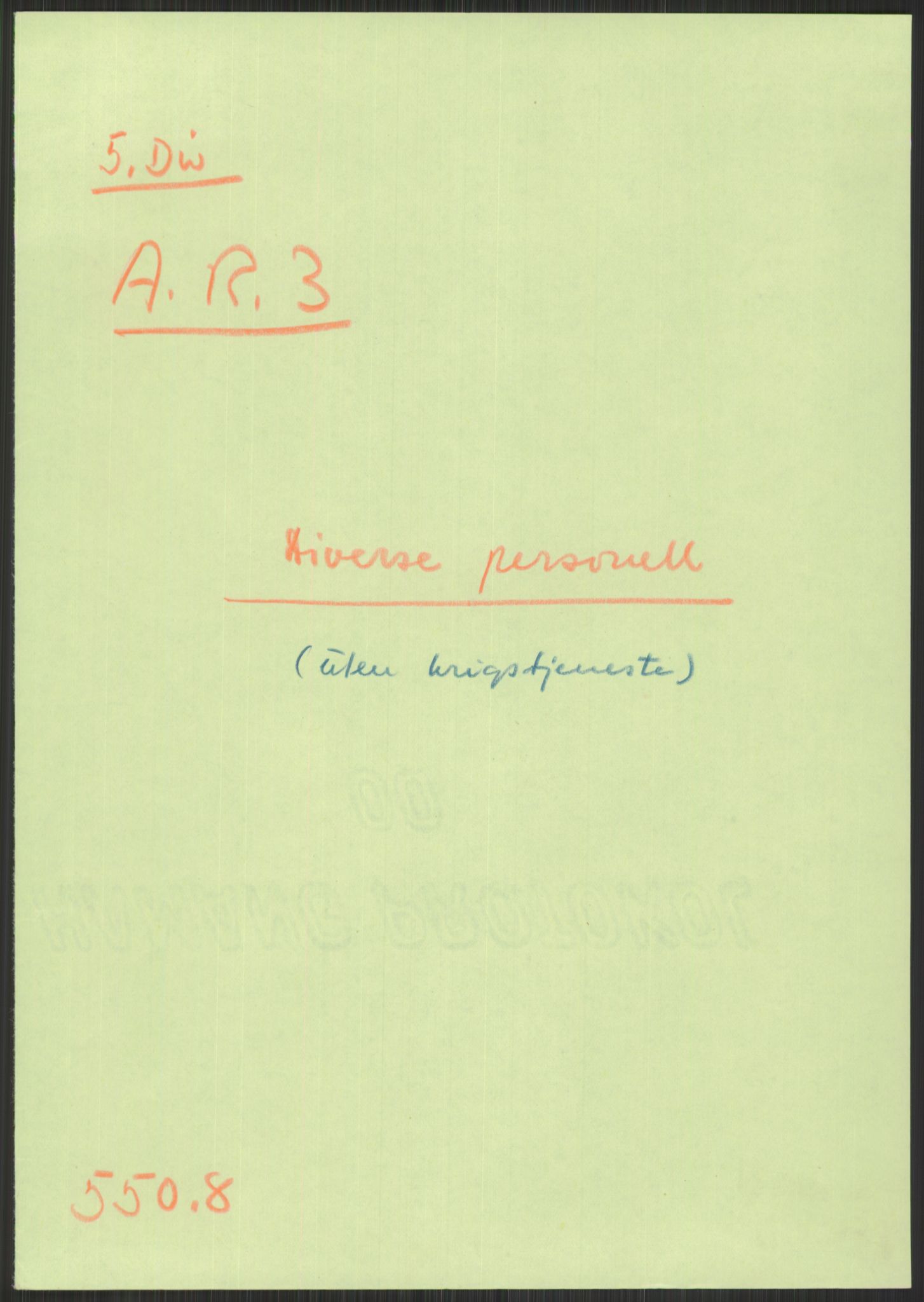 Forsvaret, Forsvarets krigshistoriske avdeling, AV/RA-RAFA-2017/Y/Yb/L0114: II-C-11-513-550  -  5. Divisjon., 1940, p. 1154