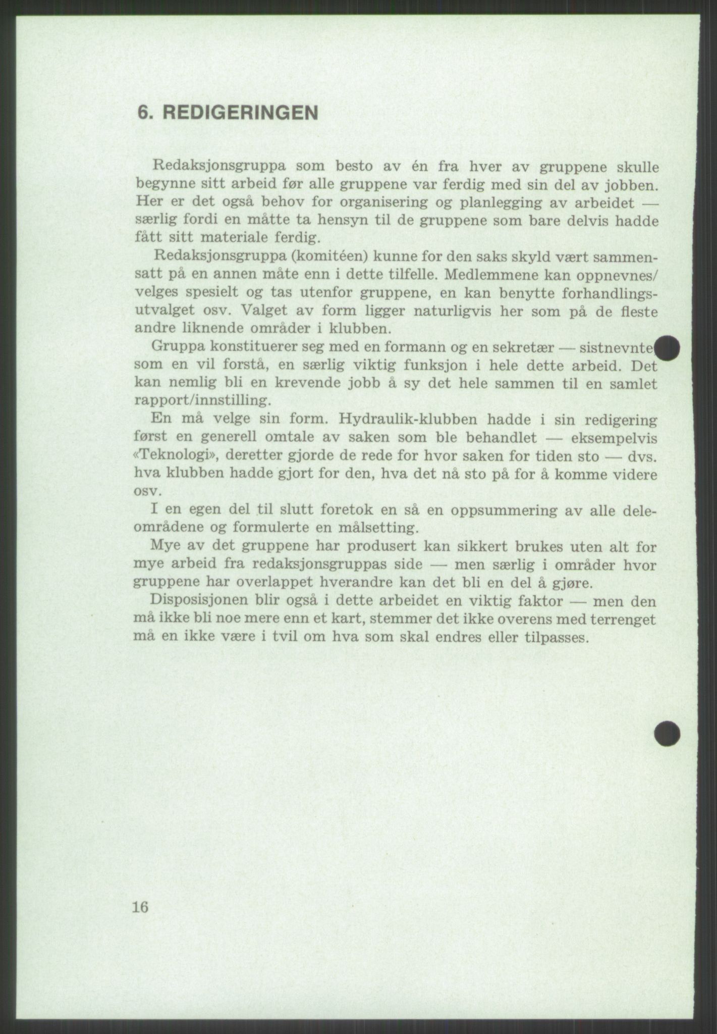 Nygaard, Kristen, AV/RA-PA-1398/F/Fi/L0004: Fagbevegelse, demokrati, Jern- og Metallprosjektet, 1970-2002, p. 16