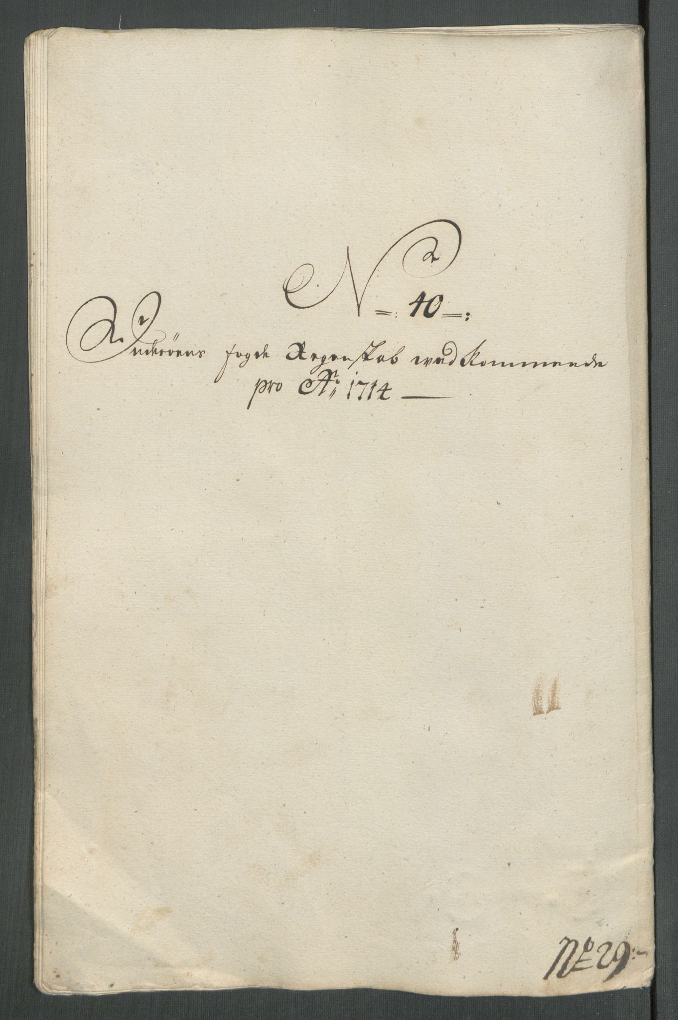 Rentekammeret inntil 1814, Reviderte regnskaper, Fogderegnskap, RA/EA-4092/R63/L4322: Fogderegnskap Inderøy, 1714, p. 337