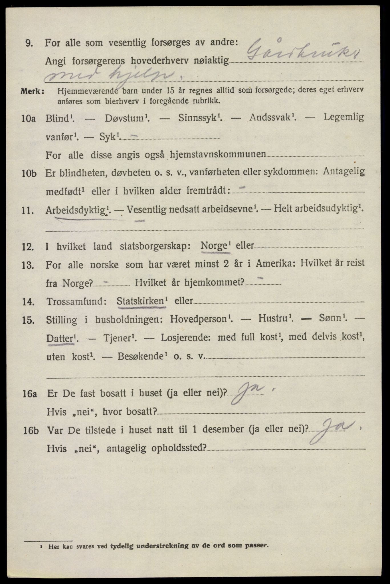 SAO, 1920 census for Høland, 1920, p. 4544