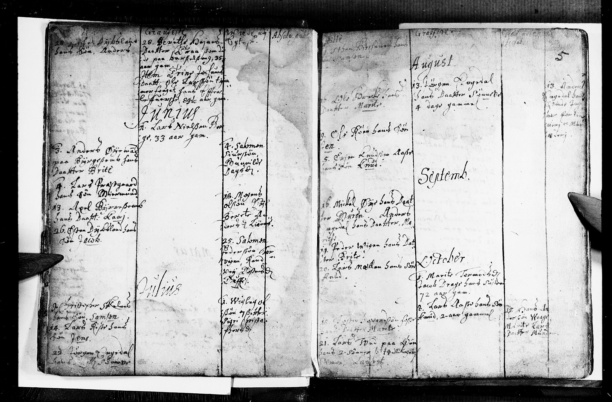 Strandebarm sokneprestembete, AV/SAB-A-78401/H/Haa: Parish register (official) no. A 1, 1670-1726, p. 5