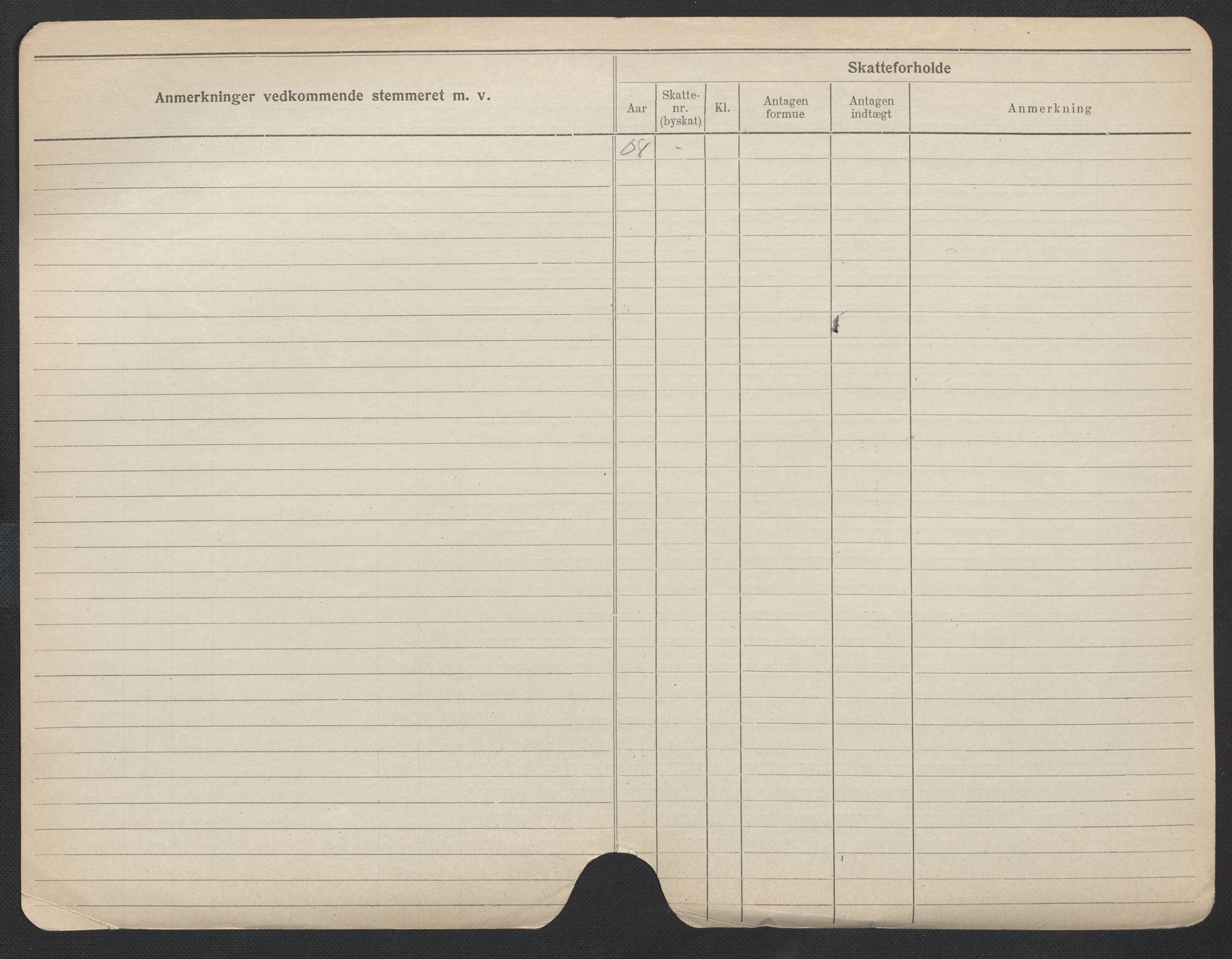 Oslo folkeregister, Registerkort, SAO/A-11715/F/Fa/Fac/L0011: Menn, 1906-1914, p. 650b