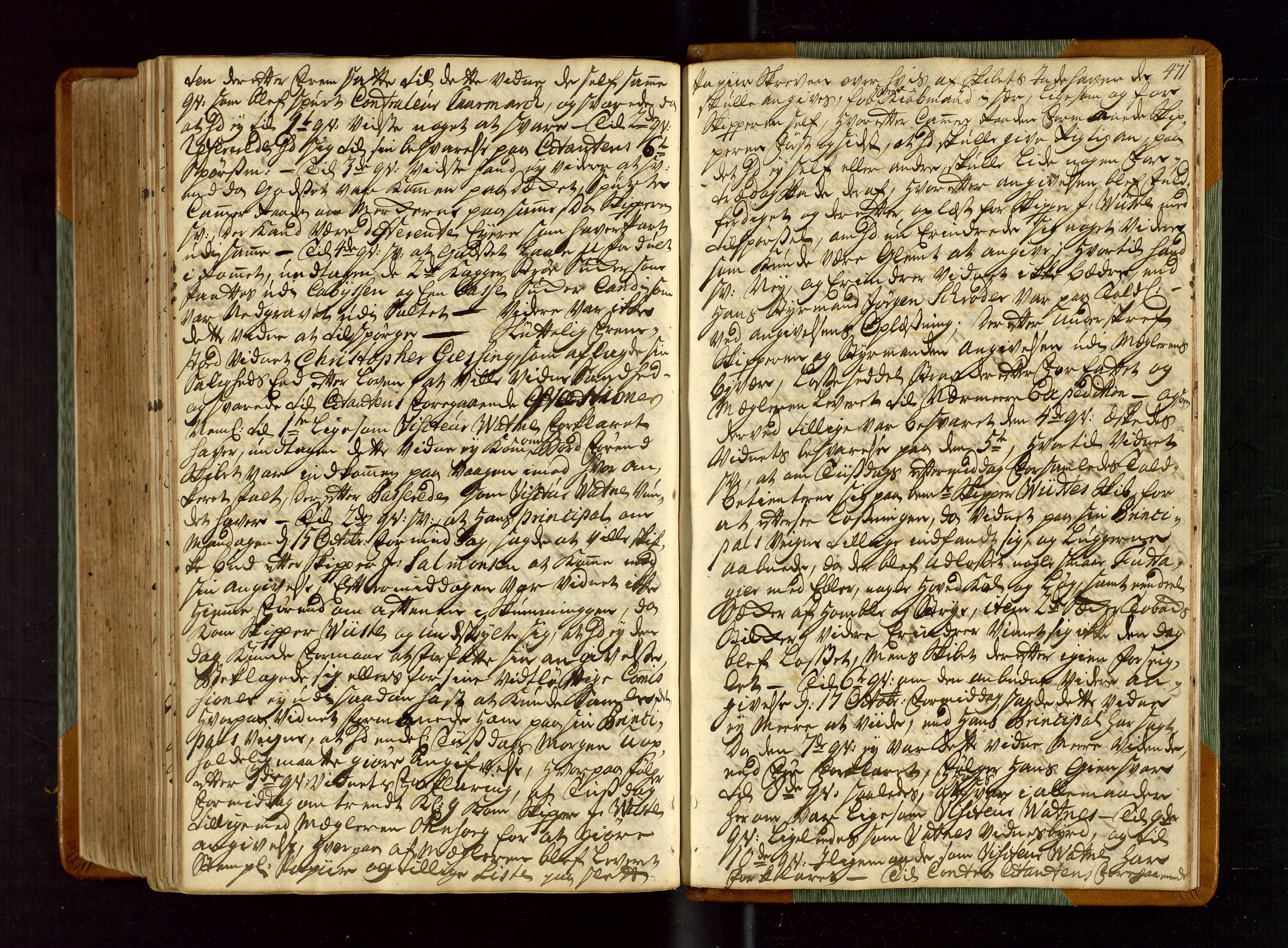 Stavanger byfogd, AV/SAST-A-101408/001/3/30/30BA/L0040: Bytingprotkoll, 1738-1742, p. 470b-471a
