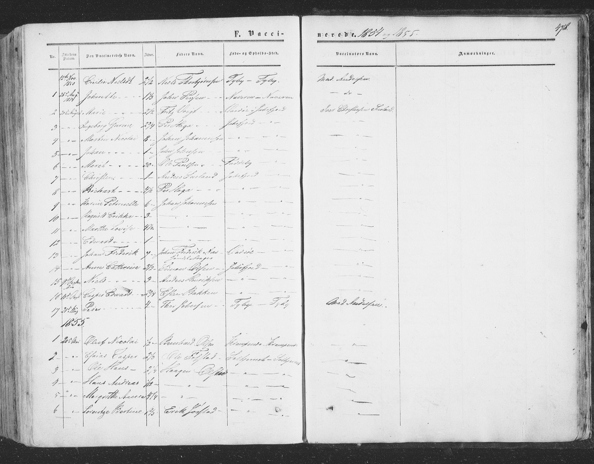 Vadsø sokneprestkontor, SATØ/S-1325/H/Ha/L0004kirke: Parish register (official) no. 4, 1854-1880, p. 478