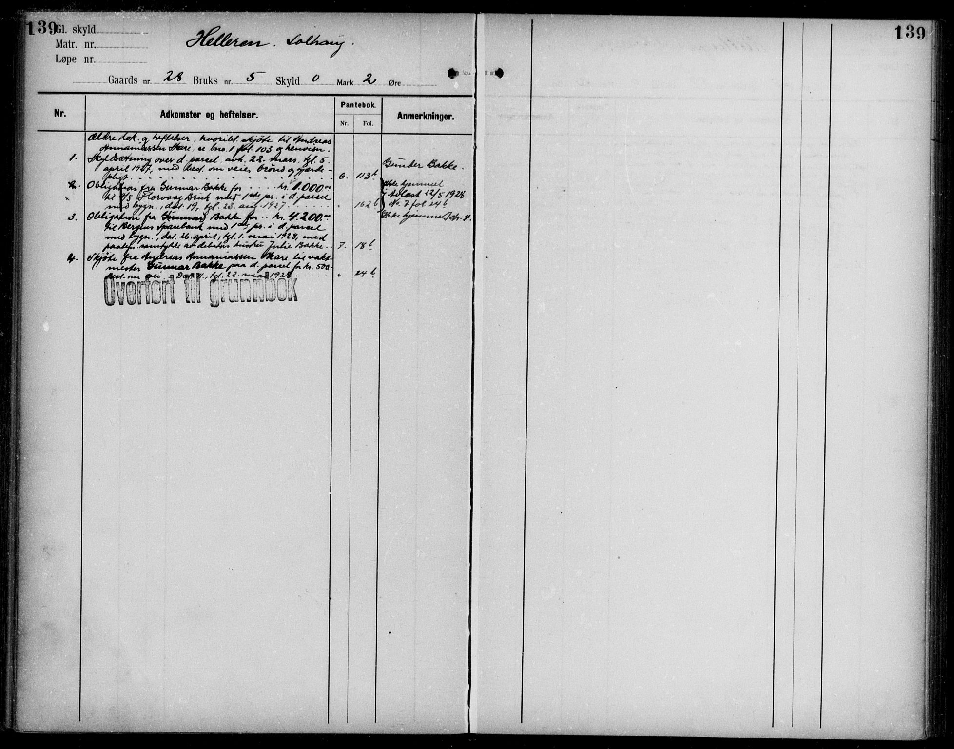 Midhordland sorenskriveri, AV/SAB-A-3001/1/G/Ga/Gab/L0108: Mortgage register no. II.A.b.108, p. 139