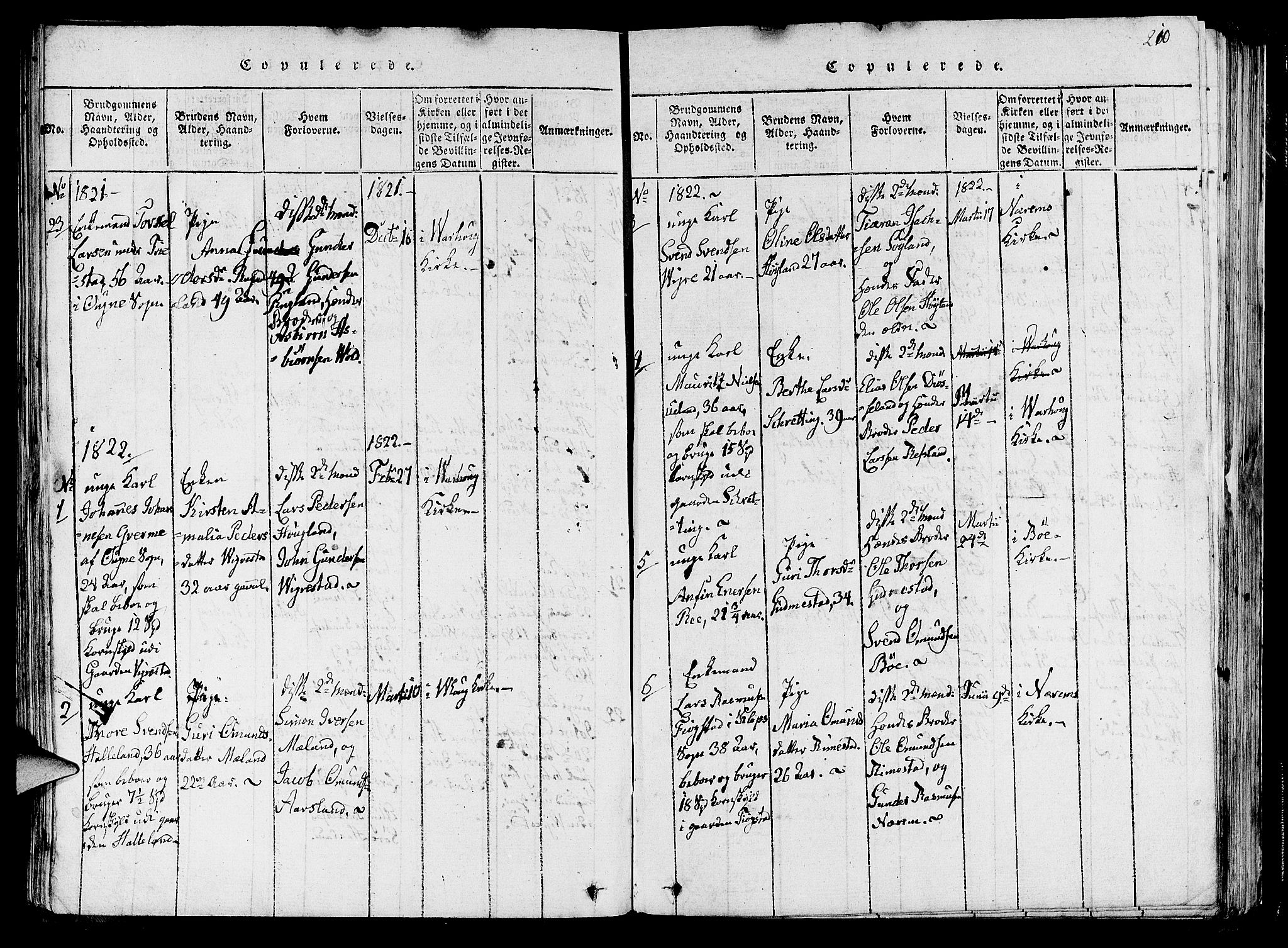 Hå sokneprestkontor, SAST/A-101801/001/30BA/L0003: Parish register (official) no. A 3, 1815-1825, p. 210
