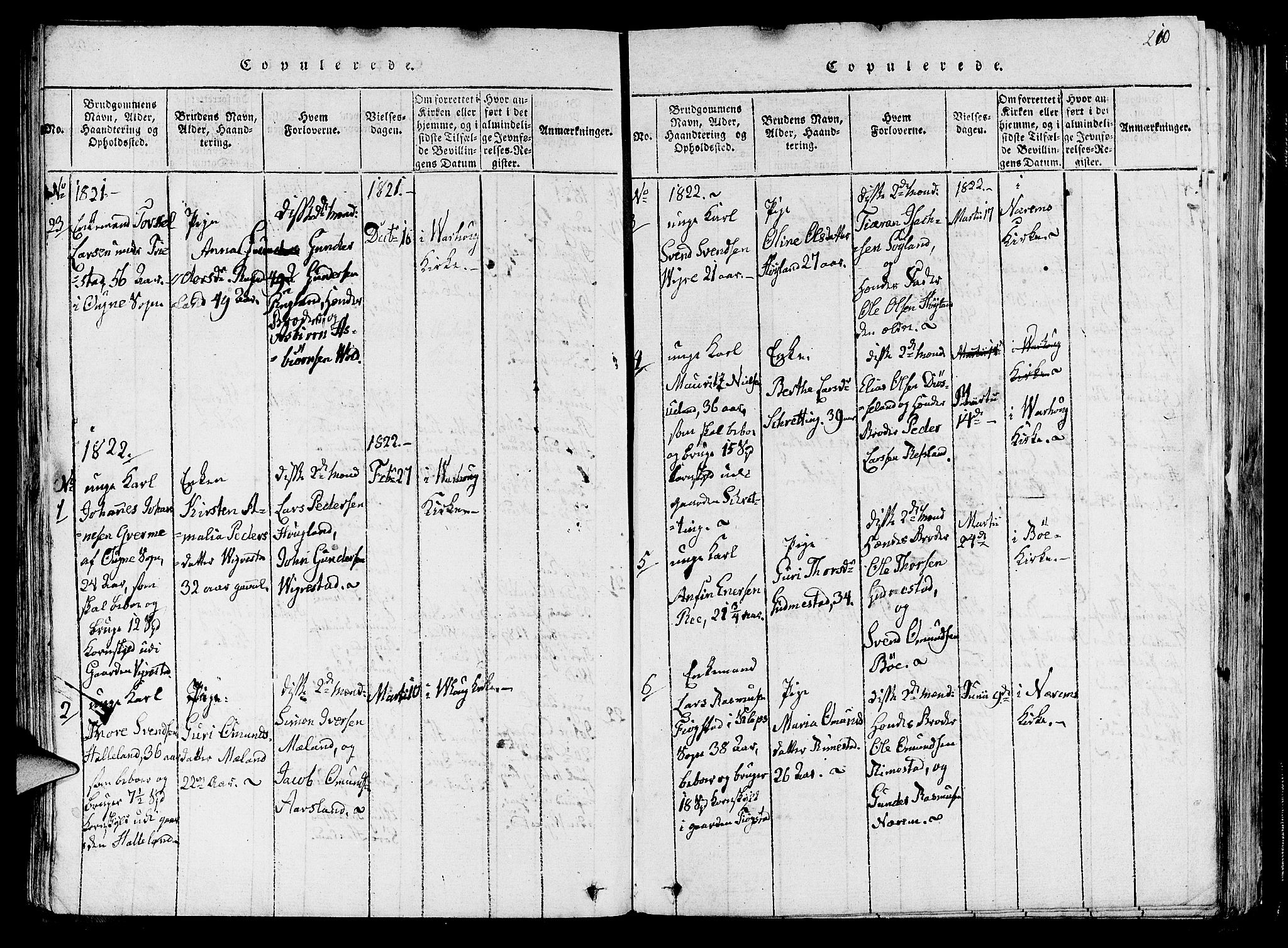 Hå sokneprestkontor, AV/SAST-A-101801/001/30BA/L0003: Parish register (official) no. A 3, 1815-1825, p. 210