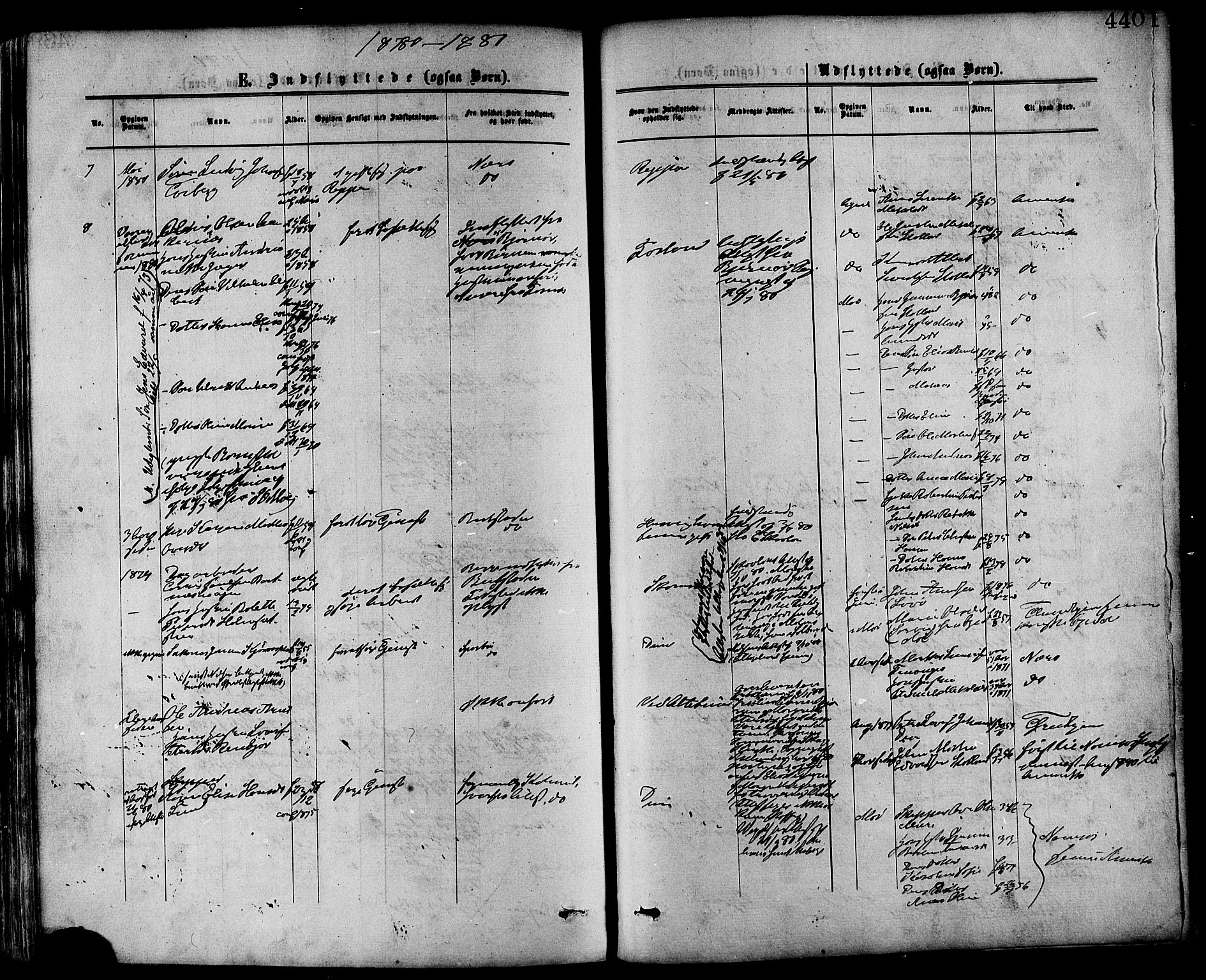 Ministerialprotokoller, klokkerbøker og fødselsregistre - Nord-Trøndelag, SAT/A-1458/773/L0616: Parish register (official) no. 773A07, 1870-1887, p. 440