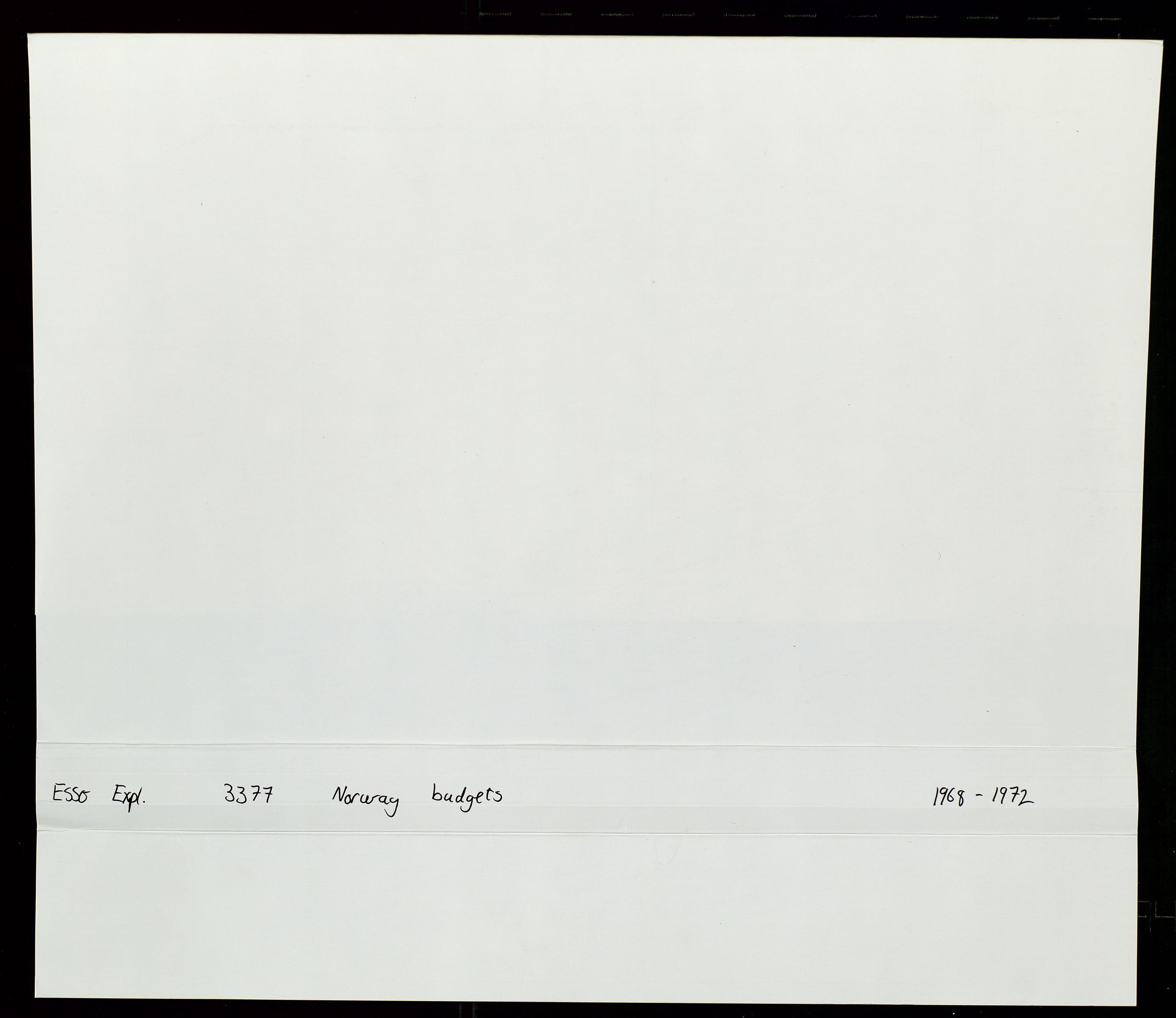 Pa 1512 - Esso Exploration and Production Norway Inc., SAST/A-101917/E/Ea/L0027: Budsjett, 1966-1979, p. 318