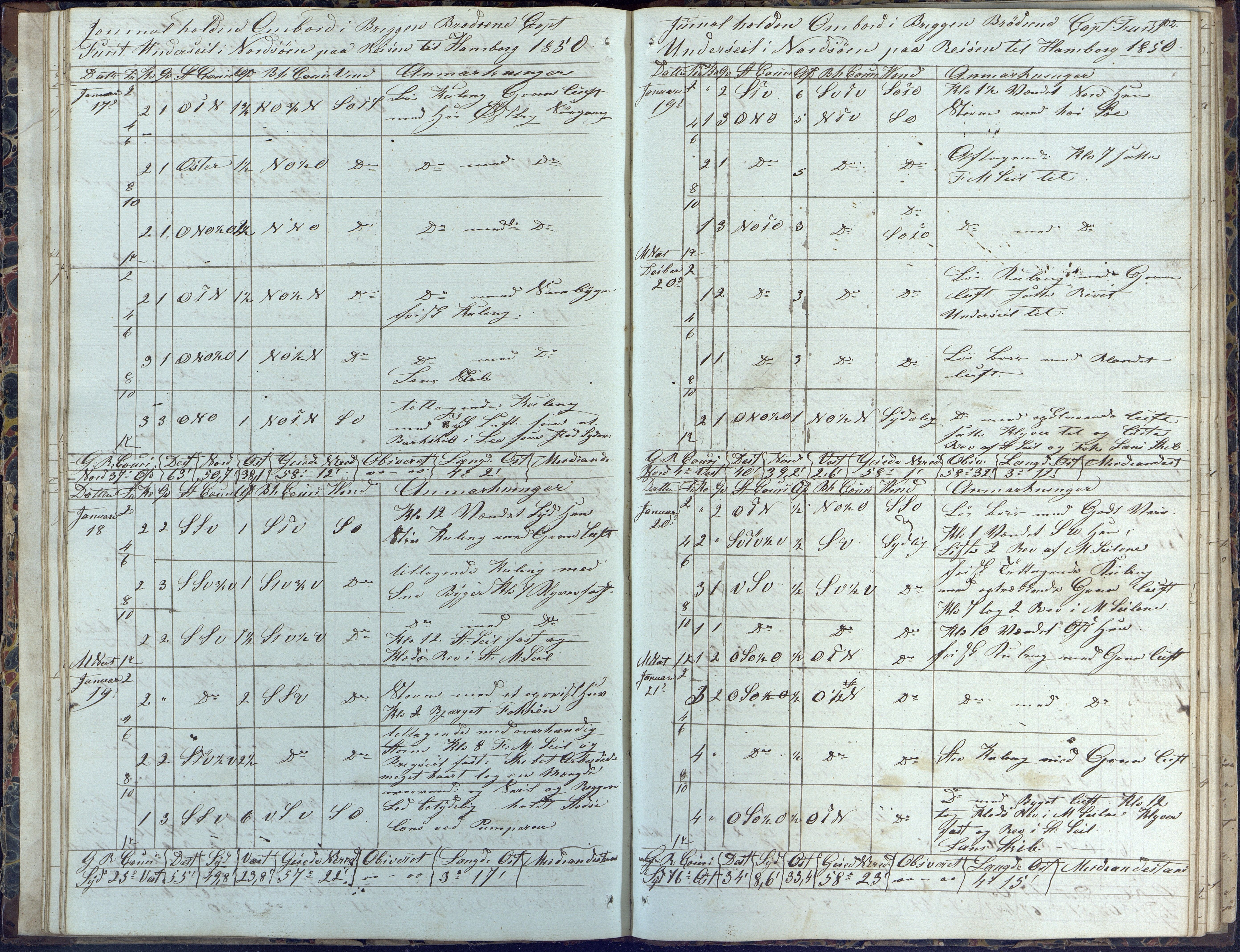 Fartøysarkivet, AAKS/PA-1934/F/L0062/0001: Flere fartøy (se mappenivå) / Brødrene (brigg), 1849-1858, p. 102