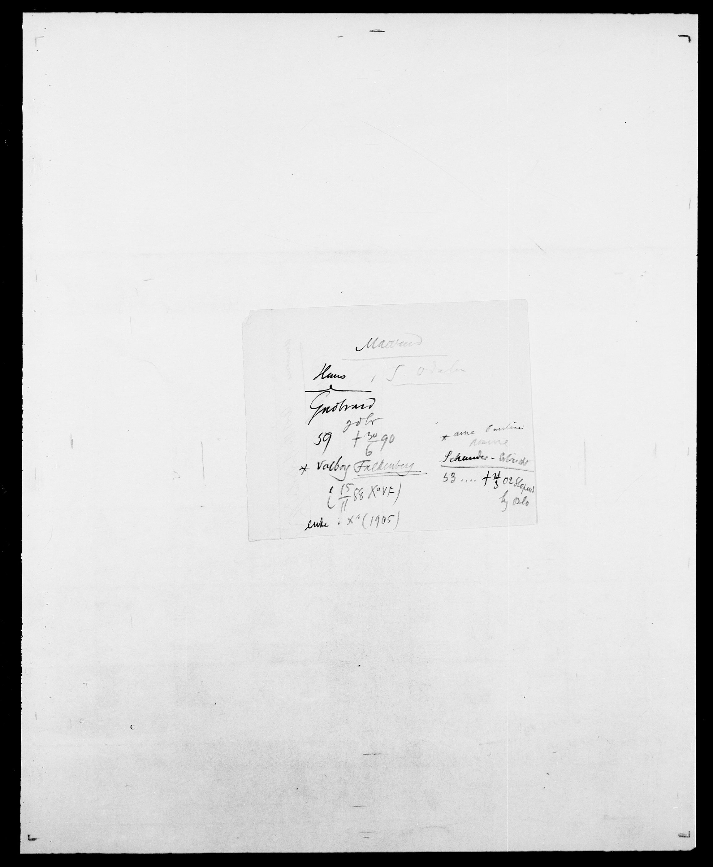 Delgobe, Charles Antoine - samling, SAO/PAO-0038/D/Da/L0025: Løberg - Mazar, p. 164