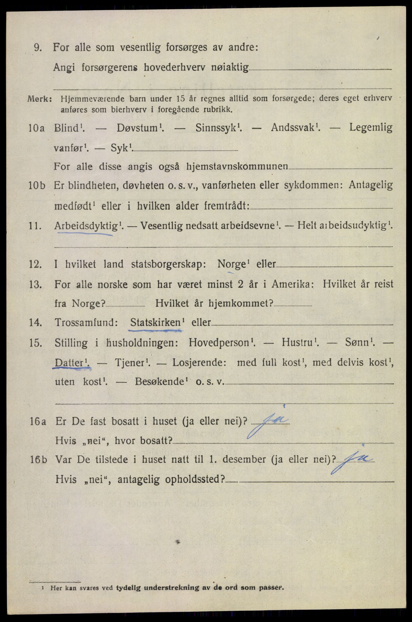 SAKO, 1920 census for Lier, 1920, p. 5355