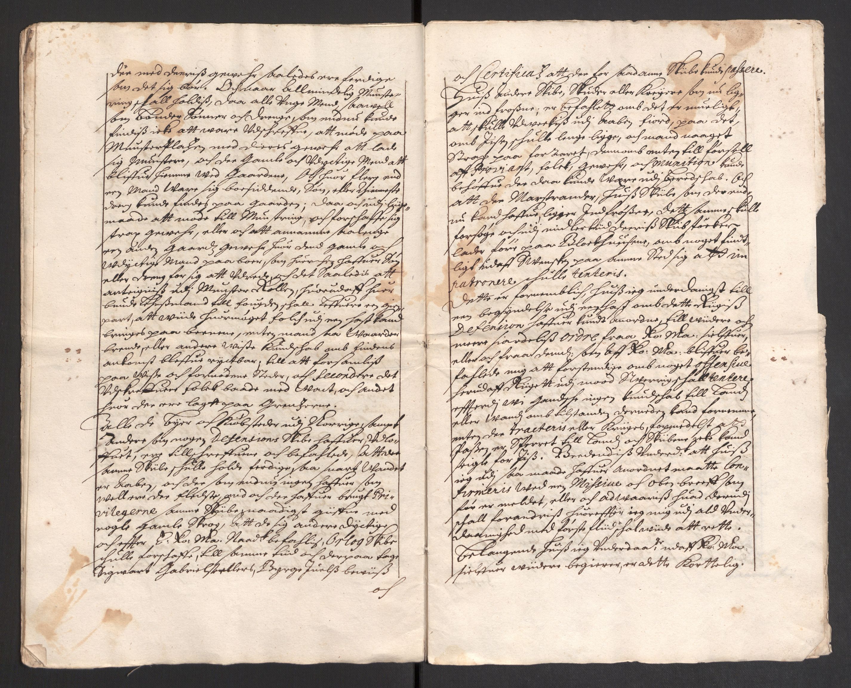 Danske Kanselli 1572-1799, AV/RA-EA-3023/F/Fc/Fcc/Fcca/L0011: Norske innlegg 1572-1799, 1641-1647, p. 254