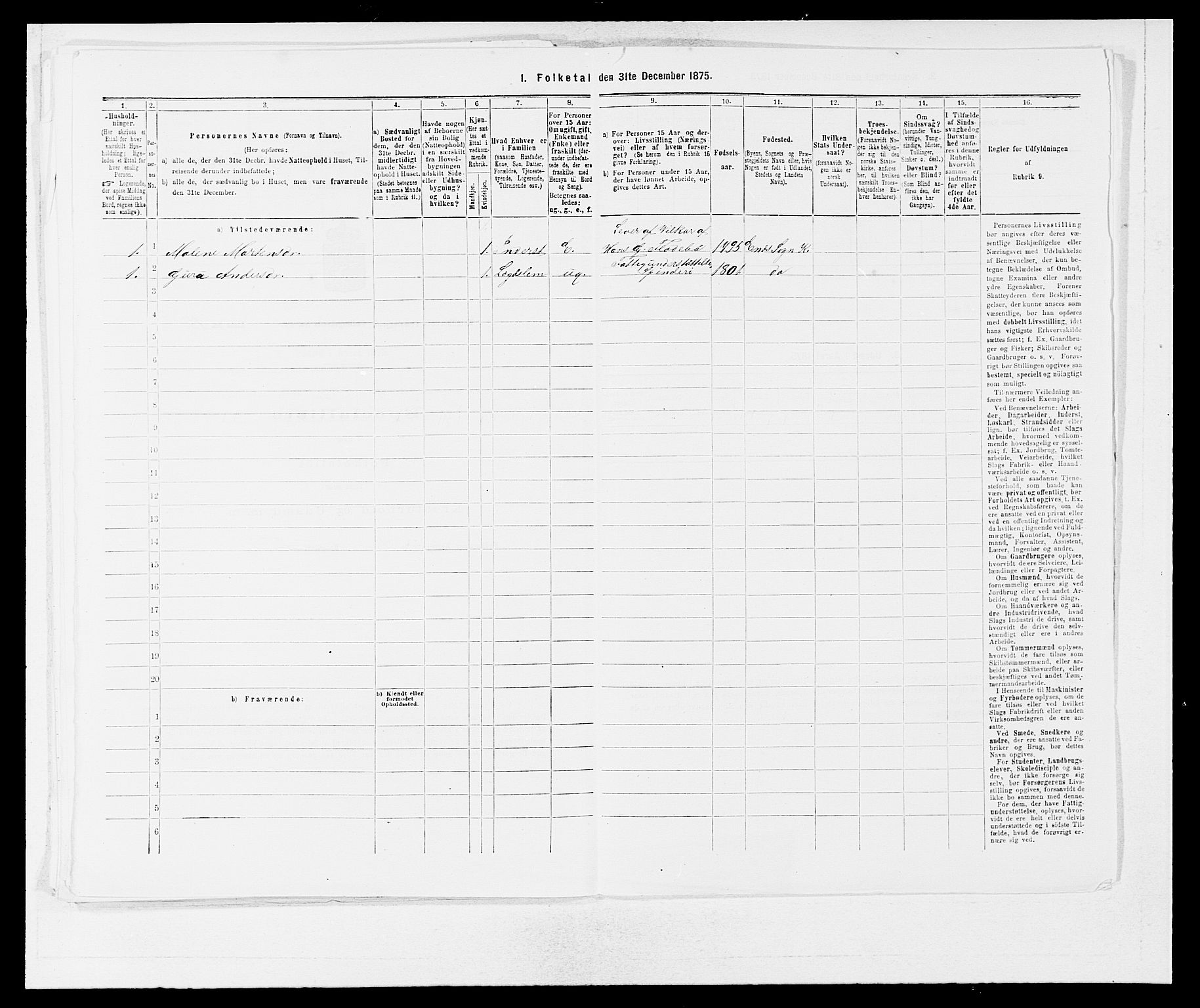 SAB, 1875 census for 1224P Kvinnherad, 1875, p. 470