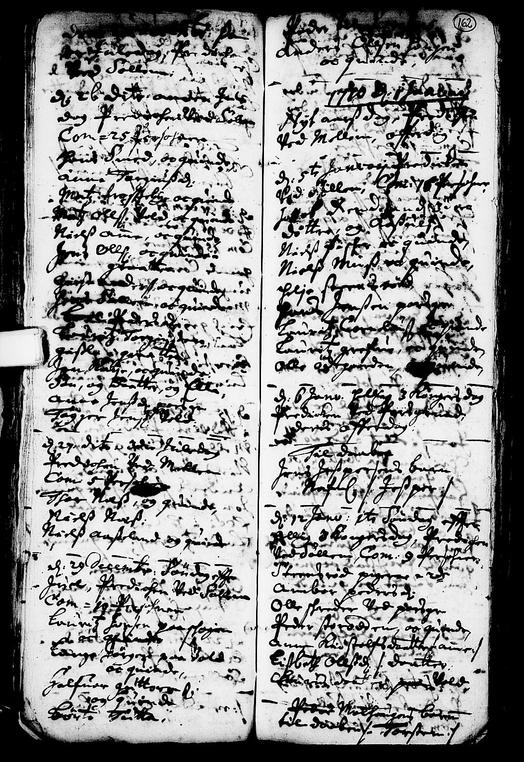 Solum kirkebøker, SAKO/A-306/F/Fa/L0001: Parish register (official) no. I 1, 1701-1716, p. 162
