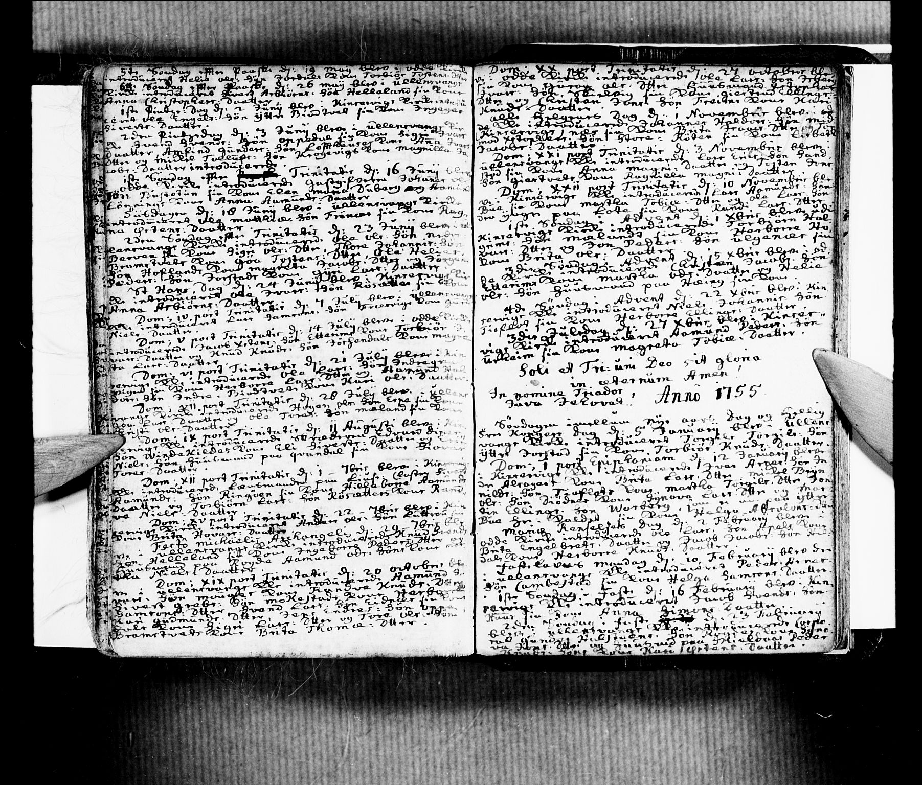 Ullensvang sokneprestembete, AV/SAB-A-78701/H/Haa: Parish register (official) no. A 4 /1, 1732-1758