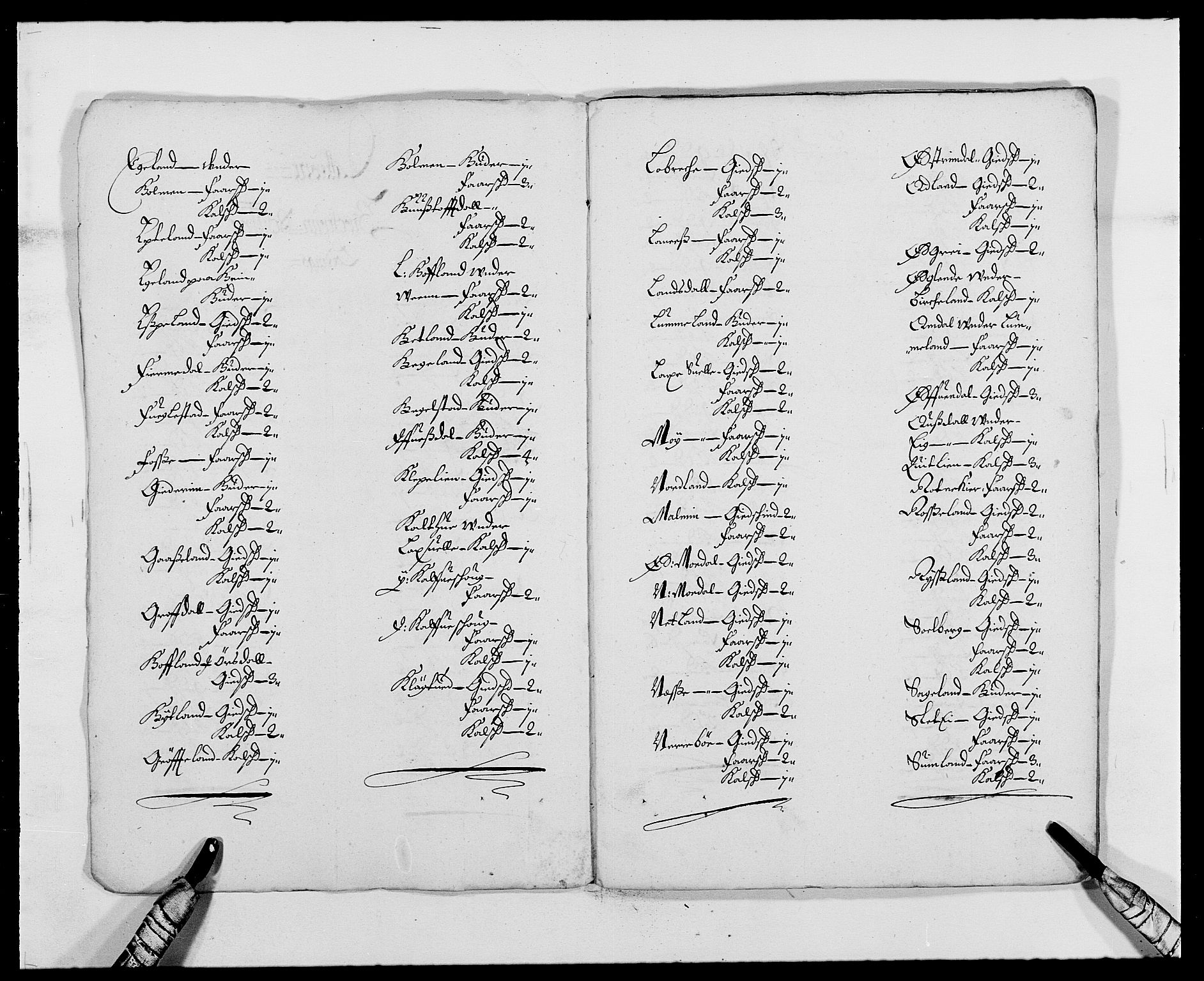 Rentekammeret inntil 1814, Reviderte regnskaper, Fogderegnskap, RA/EA-4092/R46/L2712: Fogderegnskap Jæren og Dalane, 1670-1671, p. 153