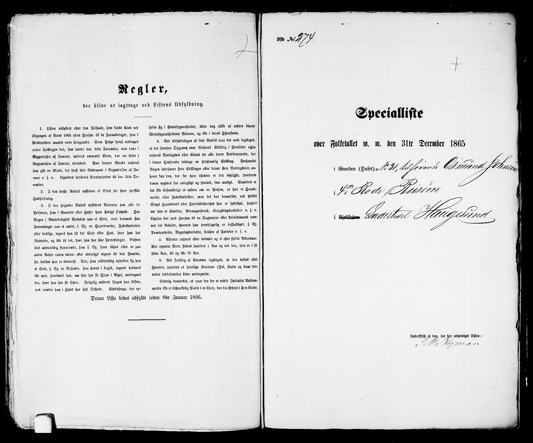 RA, 1865 census for Torvastad/Haugesund, 1865, p. 561
