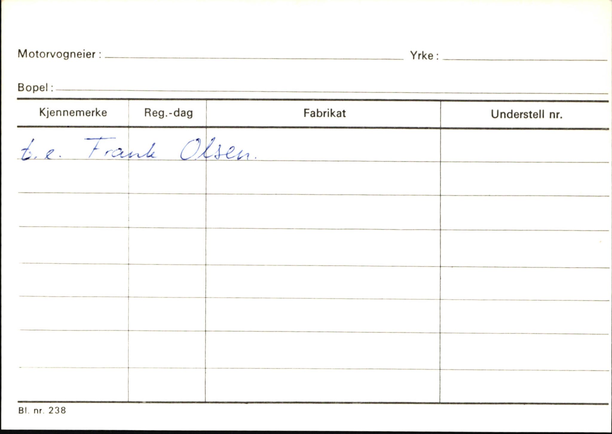 Statens vegvesen, Sogn og Fjordane vegkontor, SAB/A-5301/4/F/L0146: Registerkort Årdal R-Å samt diverse kort, 1945-1975, p. 1337