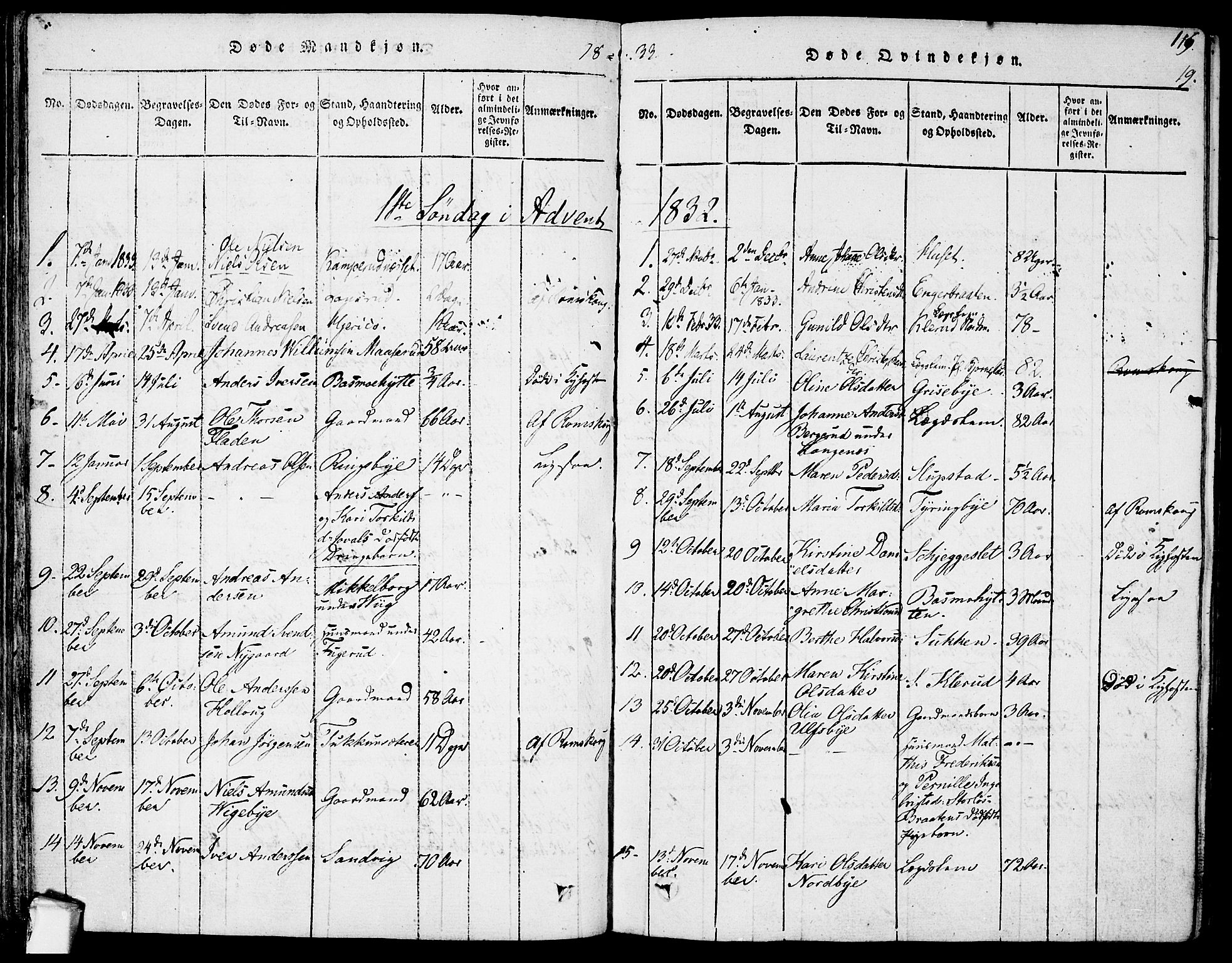 Rødenes prestekontor Kirkebøker, AV/SAO-A-2005/F/Fa/L0004: Parish register (official) no. I 4, 1814-1838, p. 116